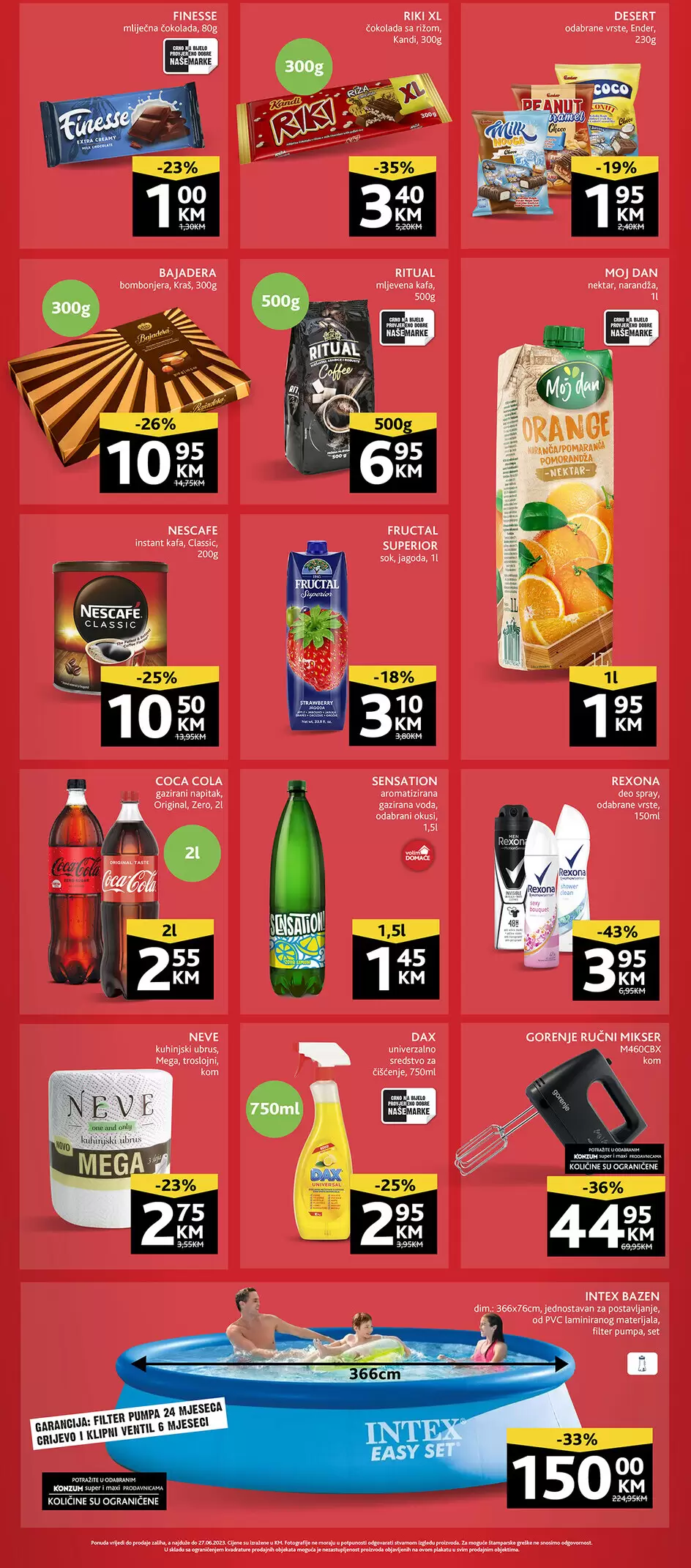 Konzum vikend akcija 22-27.6.2023.