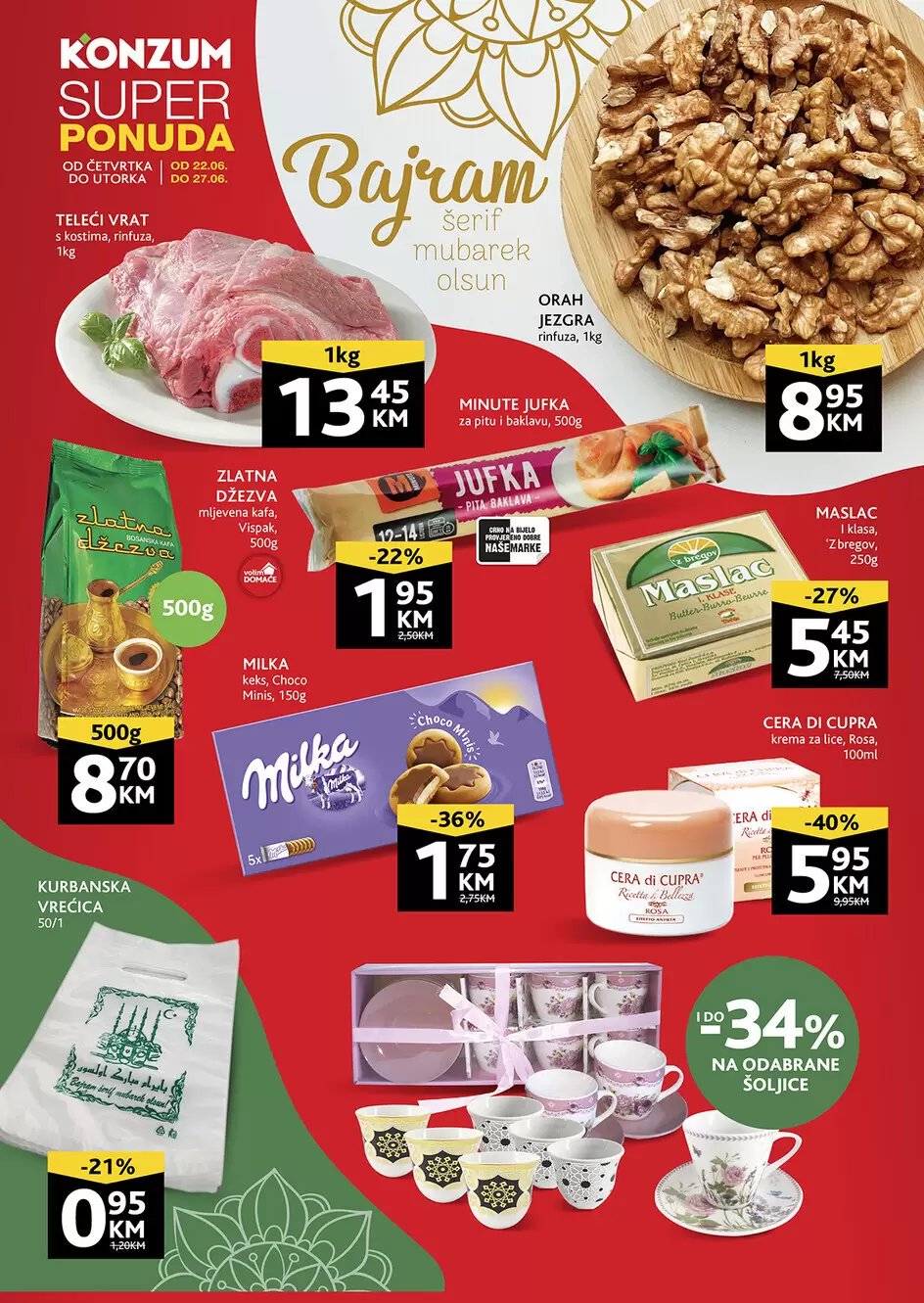 Konzum vikend akcija 22-27.6.2023.