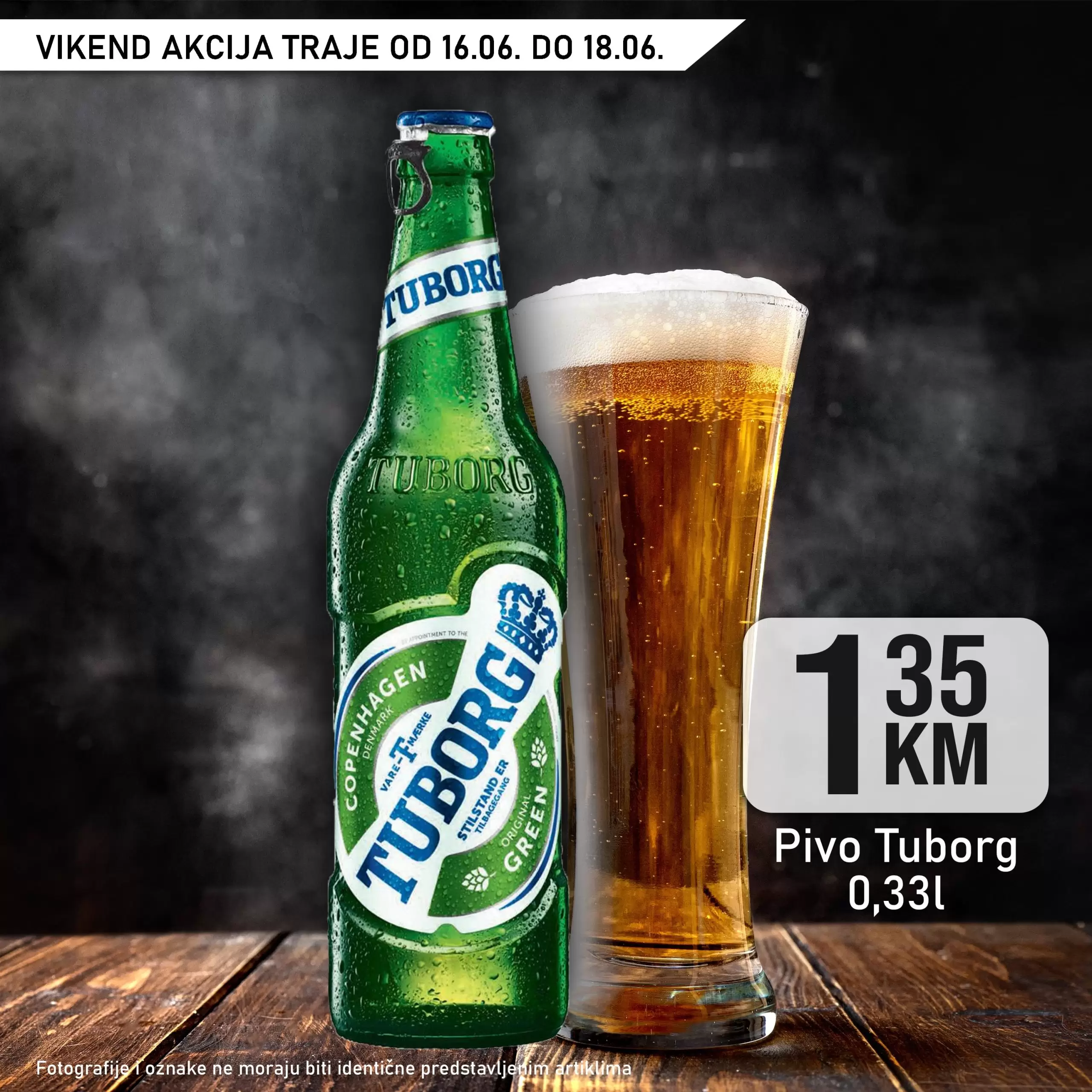 Kort vikend akcija 16-18.6.2023.