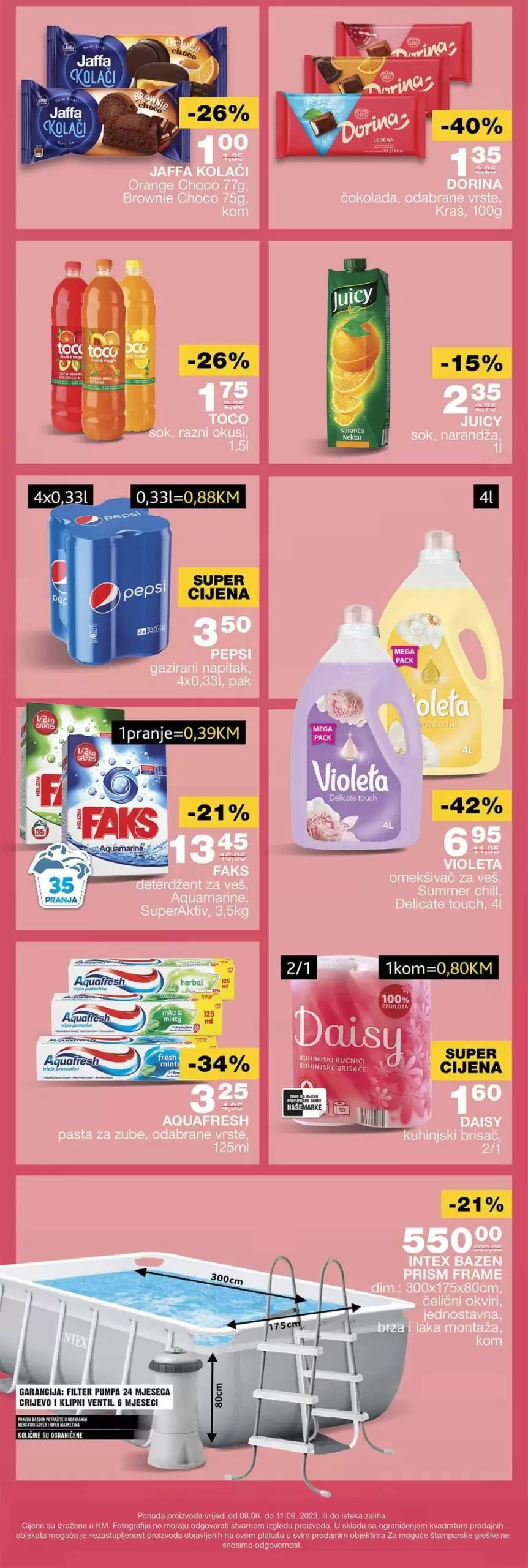 Mercator vikend akcija 8-11.6.2023.