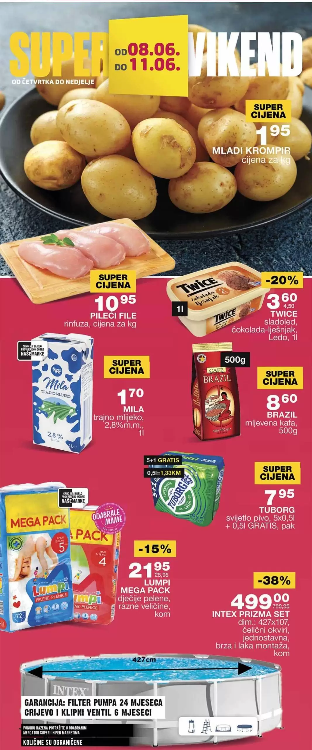 Mercator vikend akcija 8-11.6.2023.