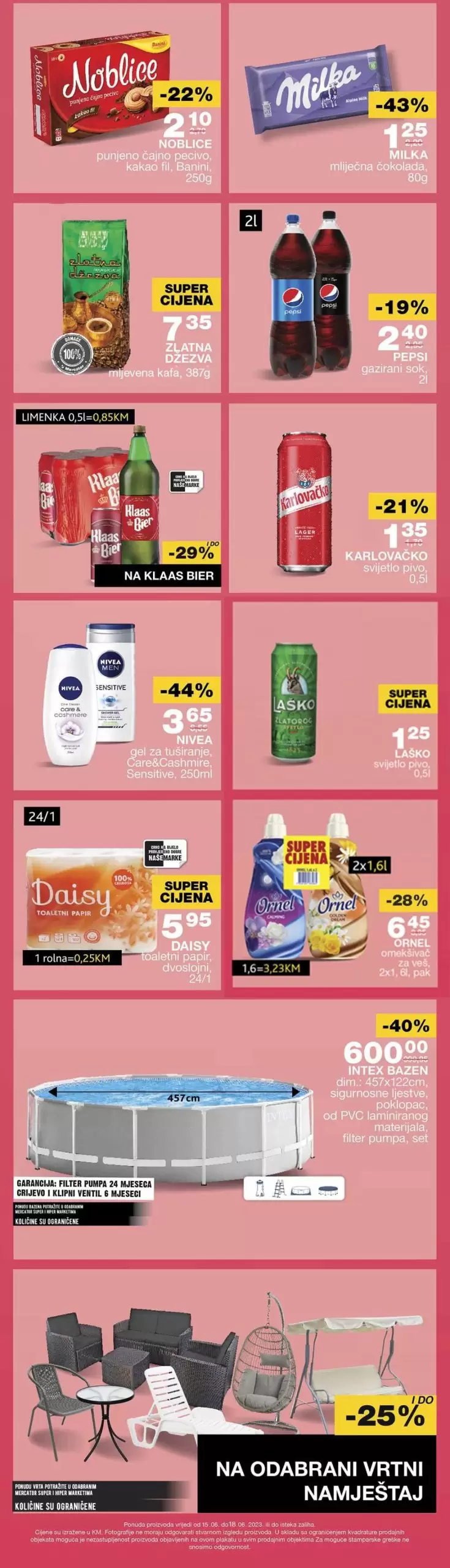 Mercator vikend akcija 15-18.6.2023.