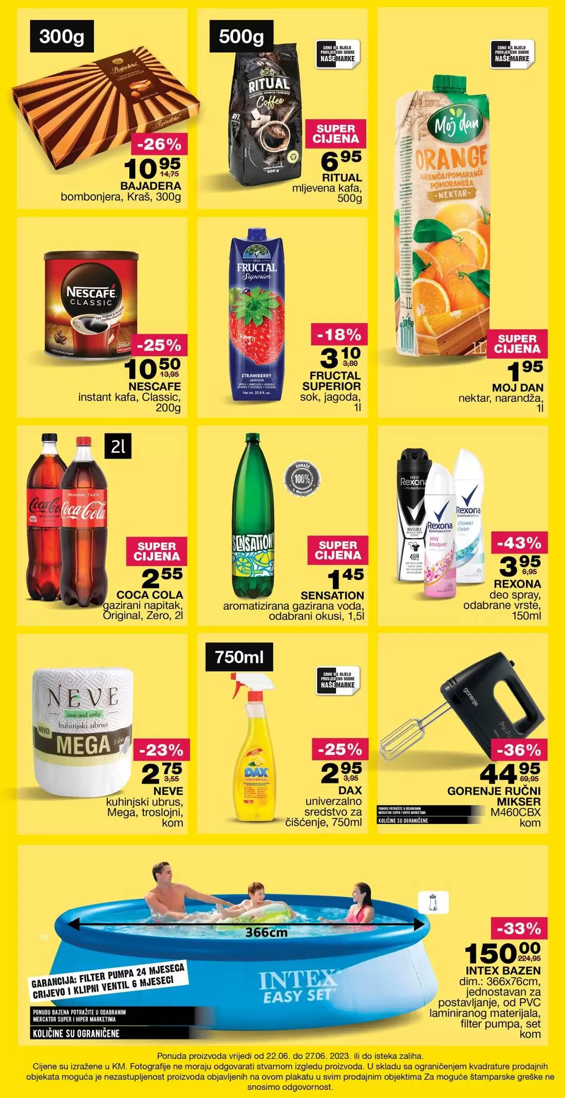 Mercator vikend akcija 22-27.6.2023.