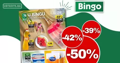 Bingo vikend akcija 29.6-2.7.2023.