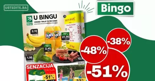 Bingo vikend akcija 8-11.6.2023.