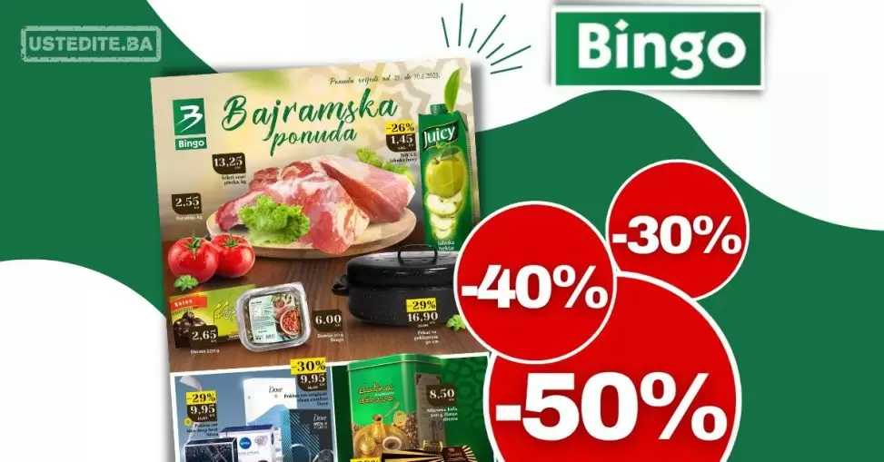 Bingo katalog BAJRAMSKA PONUDA 23-30.6.2023.
