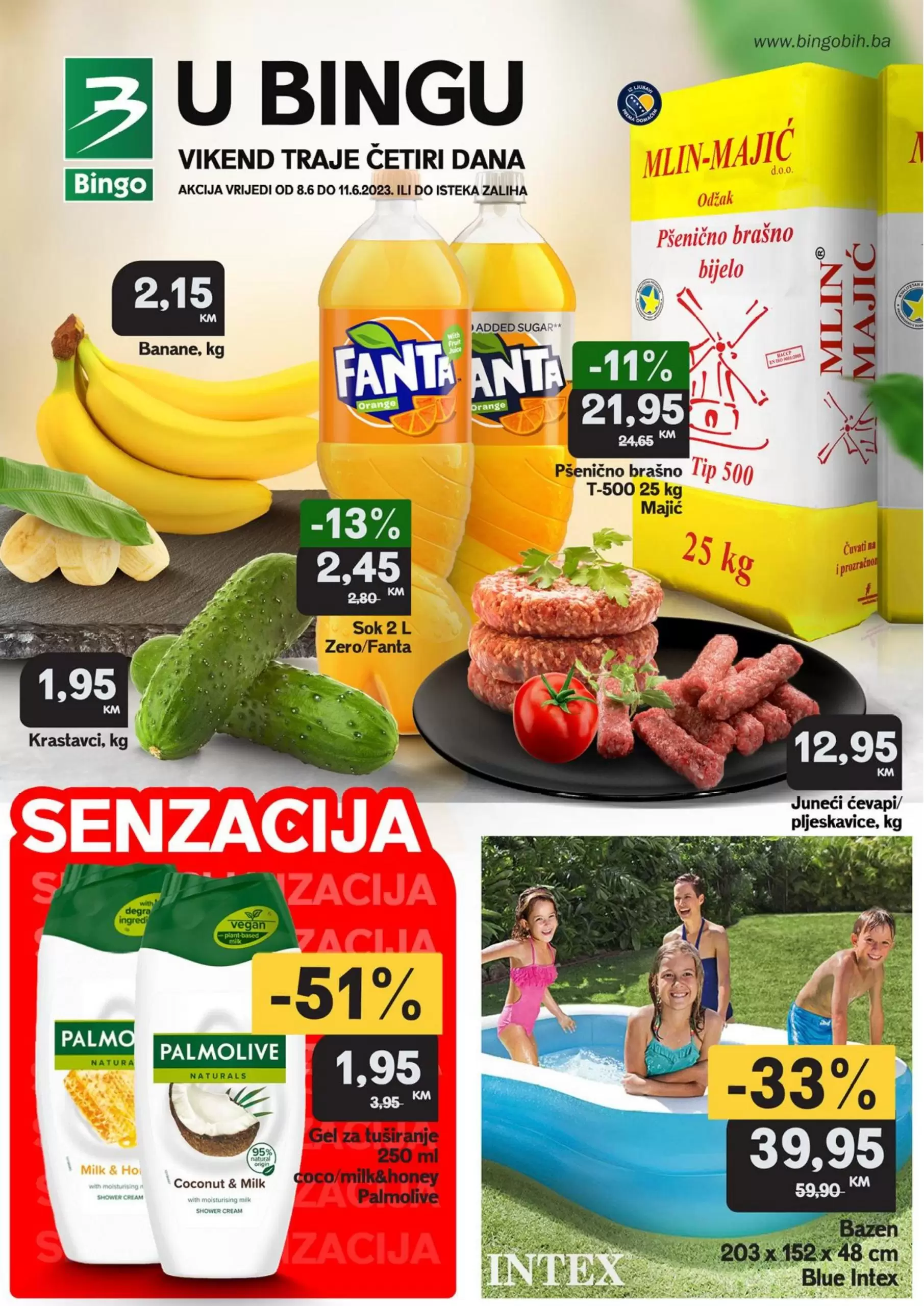 Bingo vikend akcija 8-11.6.2023.