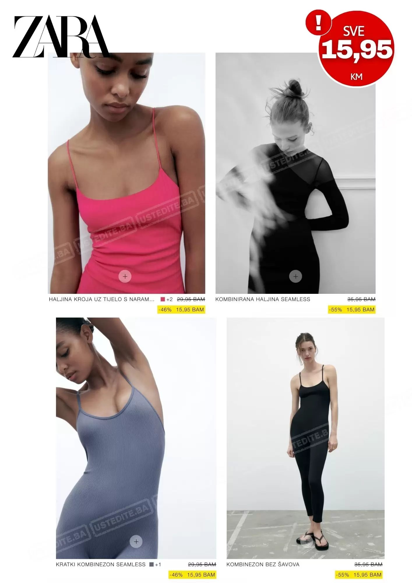 Zara SNIŽENE - SVE 15,95 KM