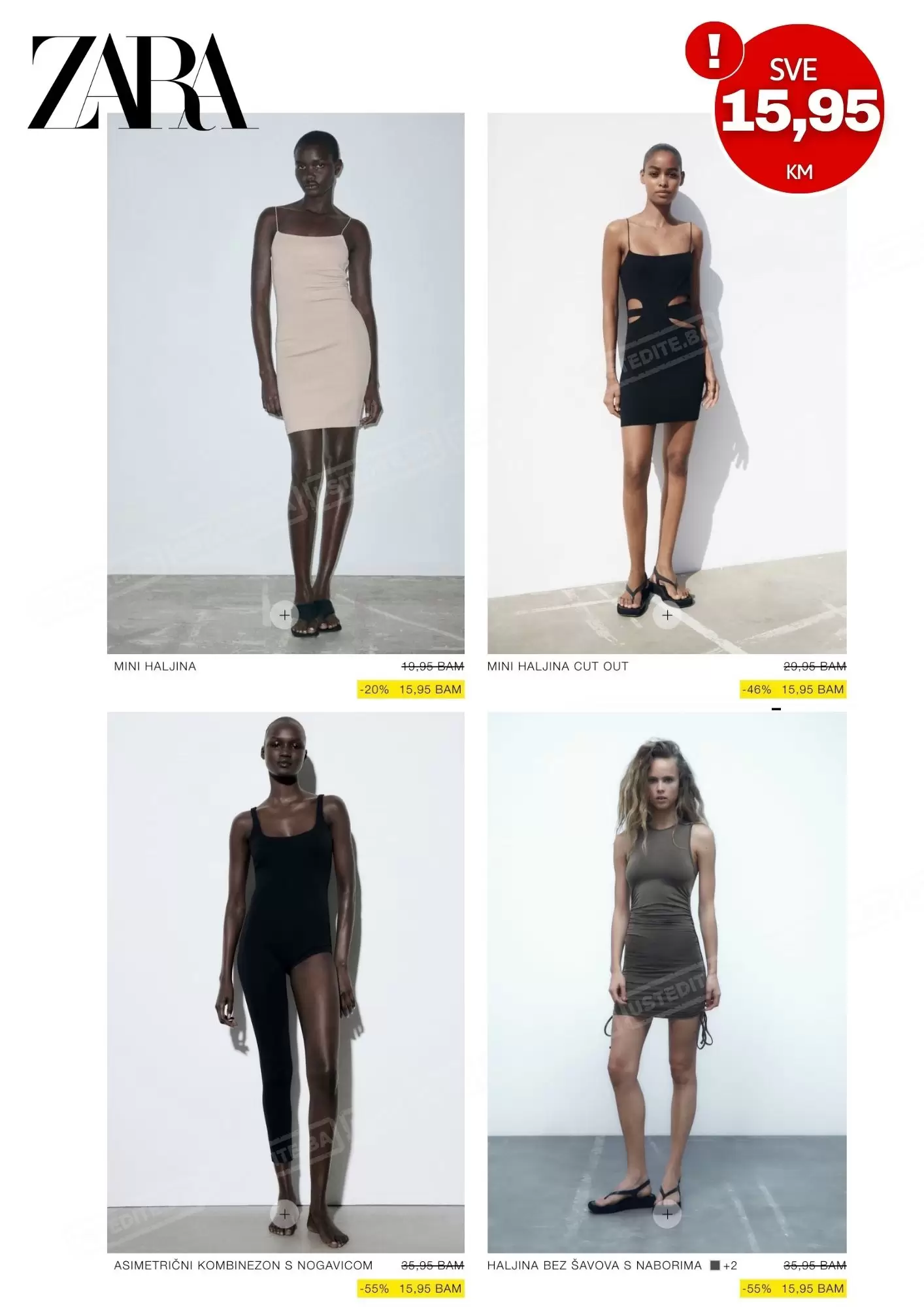 Zara SNIŽENE - SVE 15,95 KM