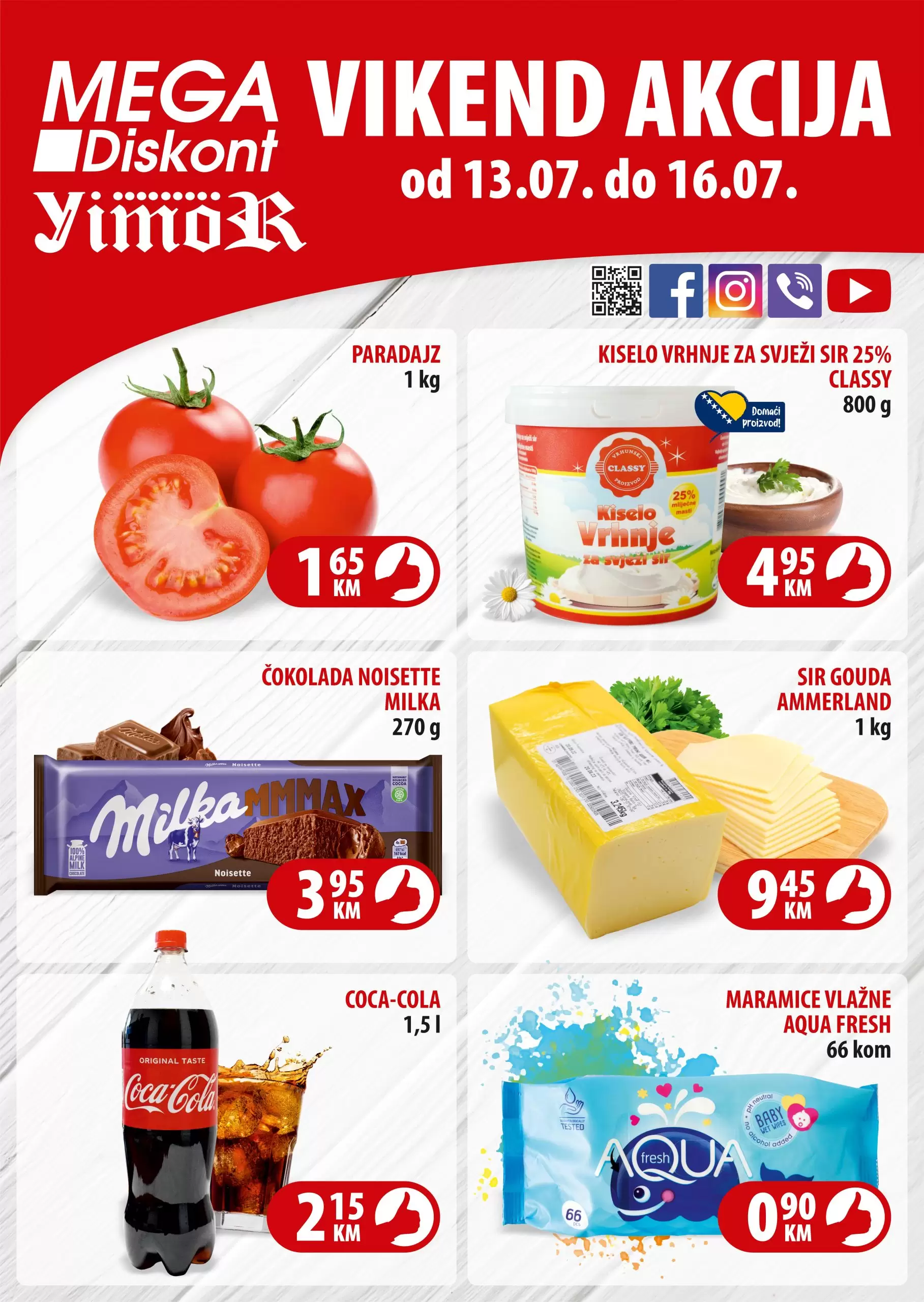 Mega Diskont vikend akcija 13-16.7.2023.