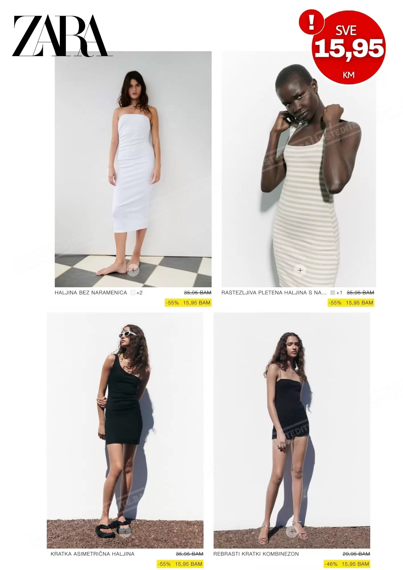 Zara SNIŽENE - SVE 15,95 KM