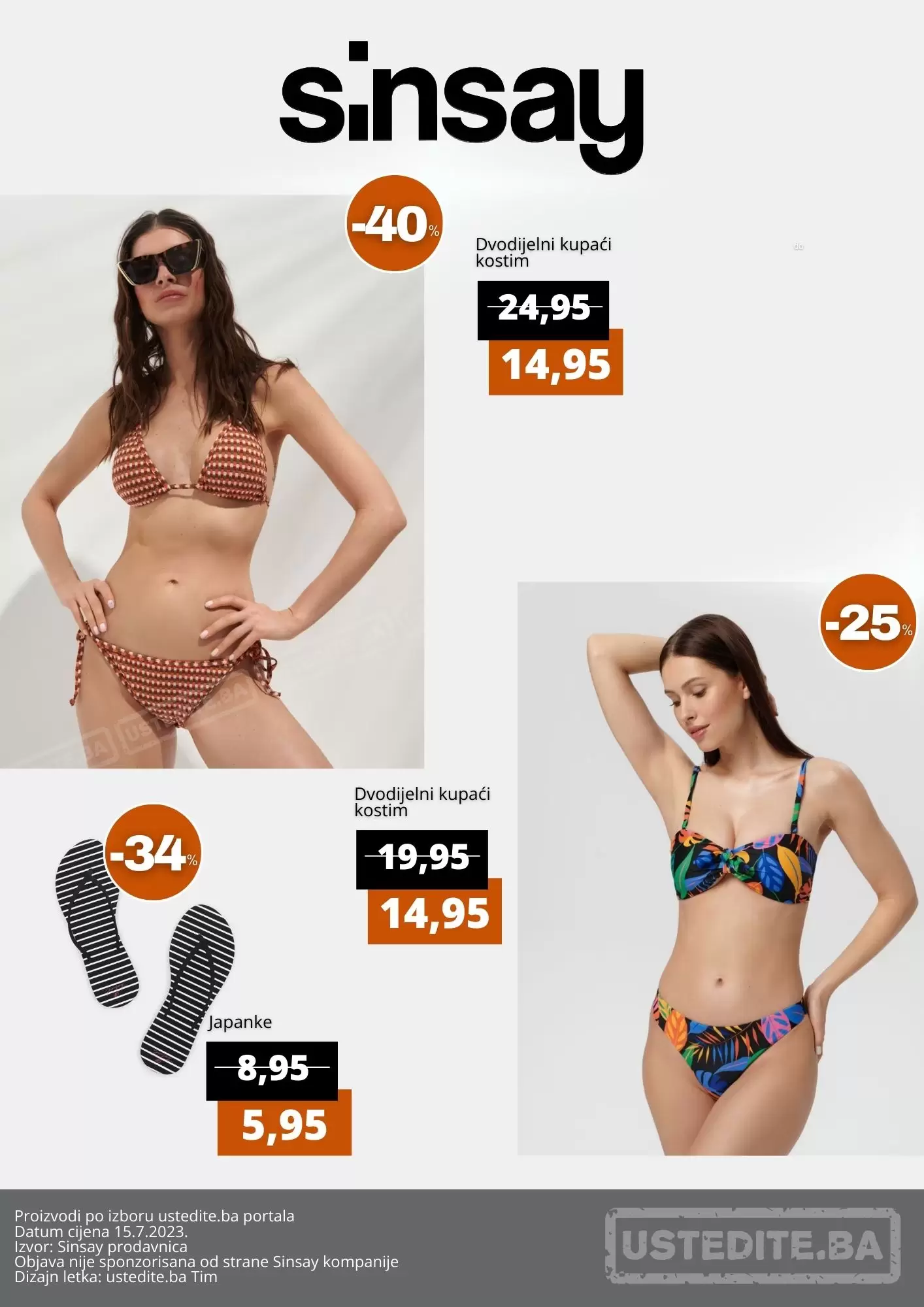 Sinsay BiH ⇢SNIŽENJE do čak 56%