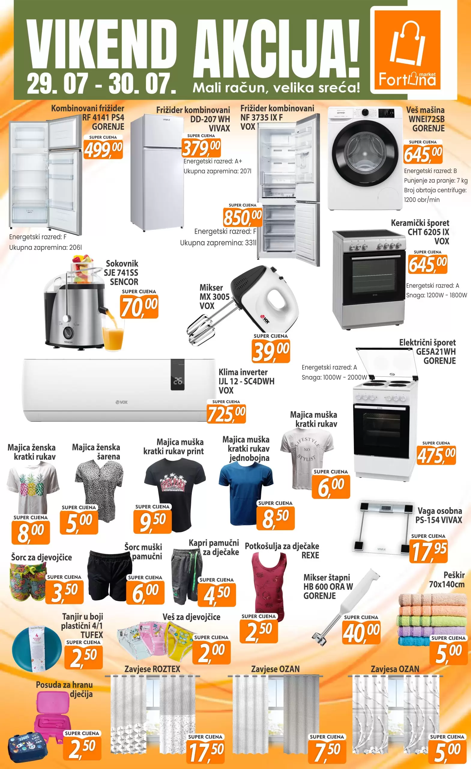Fortuna vikend akcija