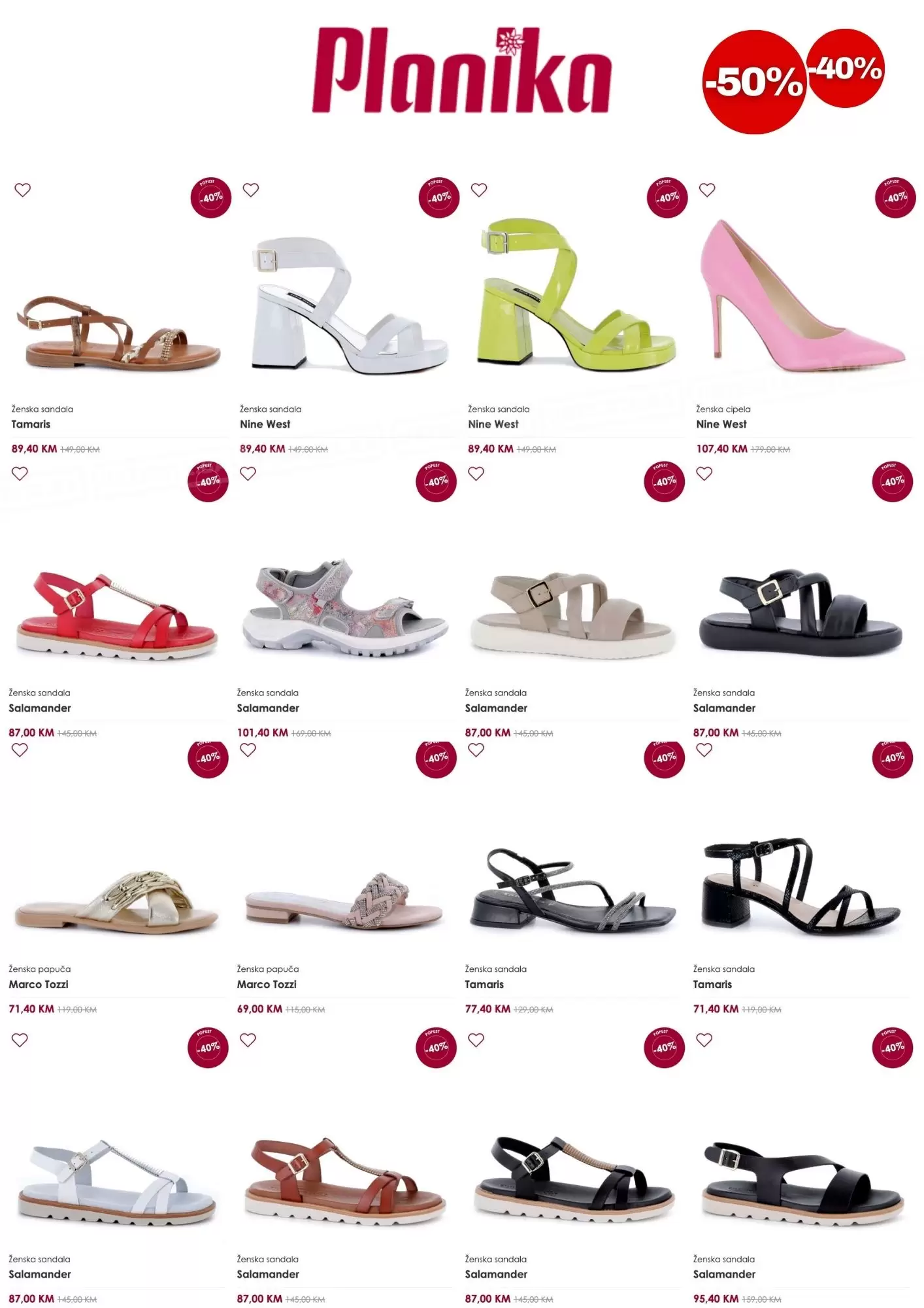 Planika SEZONSKI POPUST do 50%