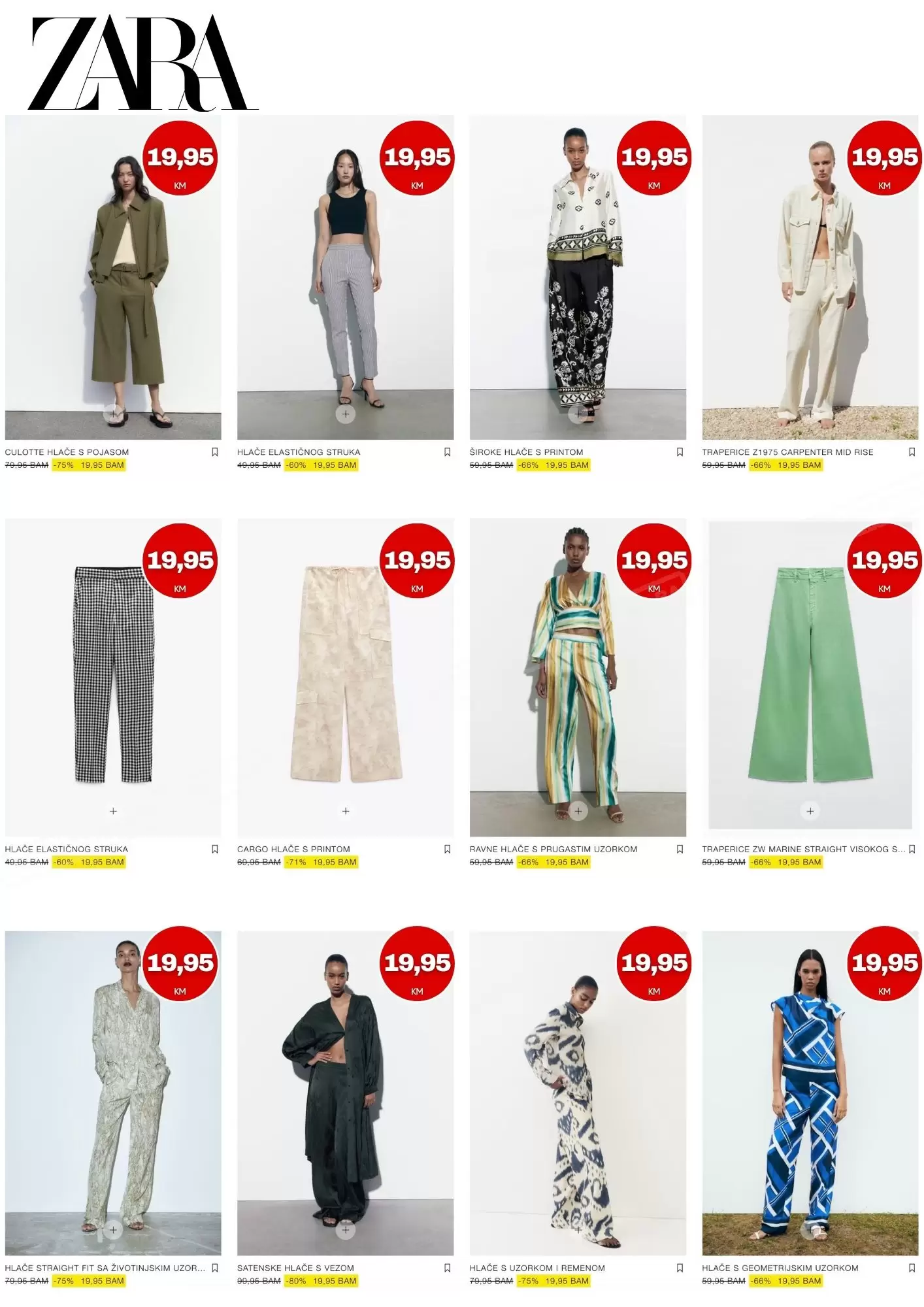 Zara BiH SNIŽENJE do 80%