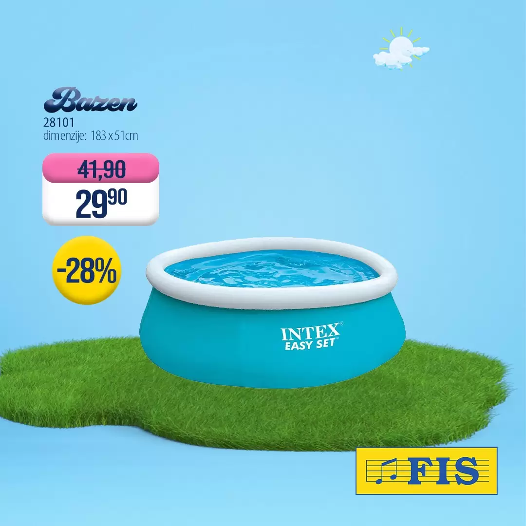 Fis bazeni - akcijske cijene