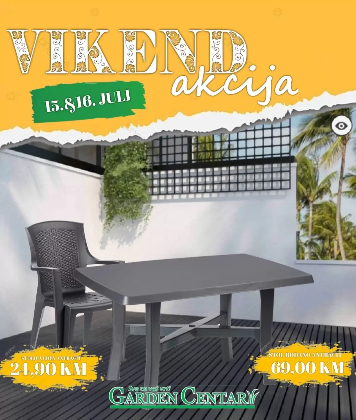 Garden Centar vikend akcija 15-16.7.2023.