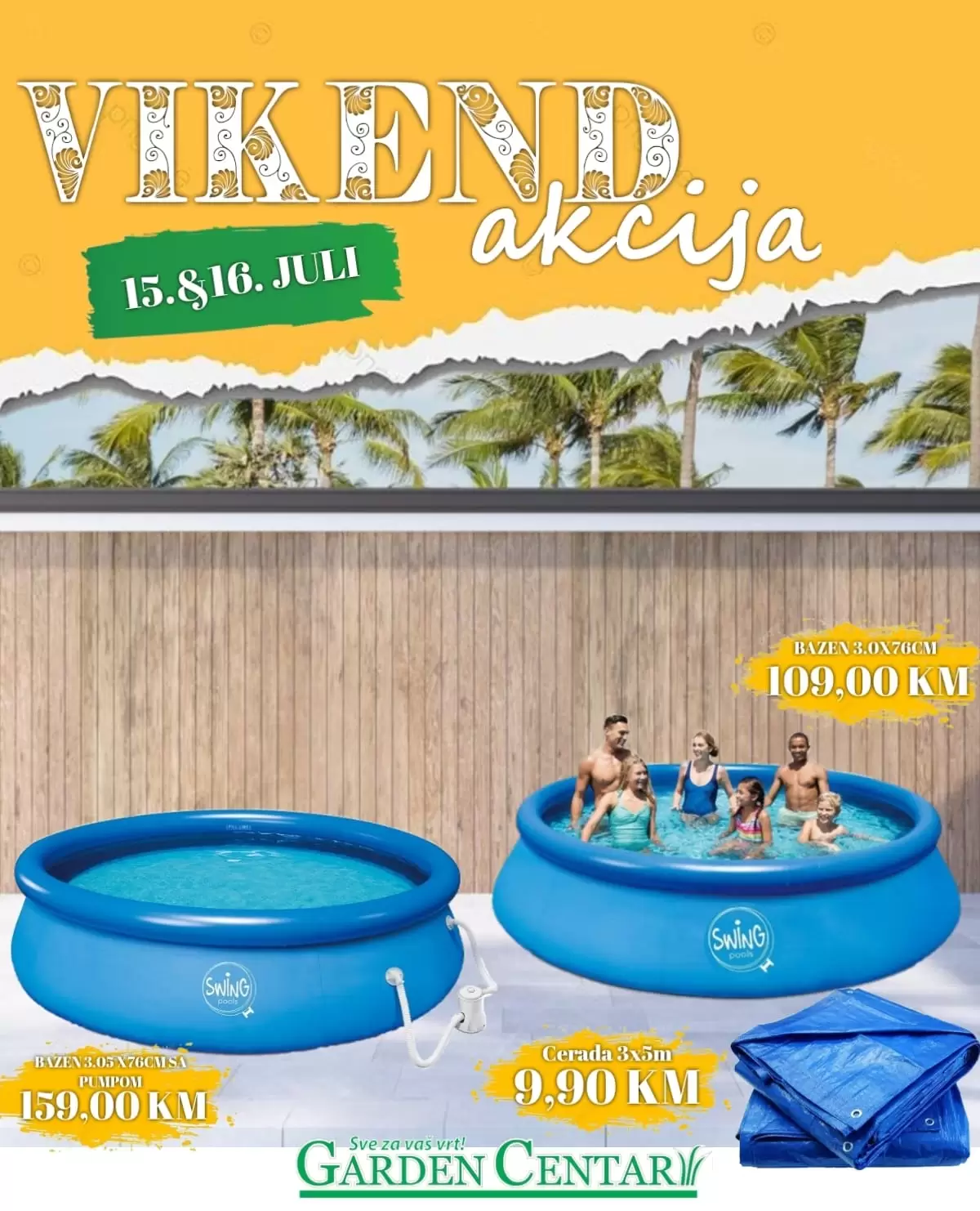 Garden Centar vikend akcija 15-16.7.2023.