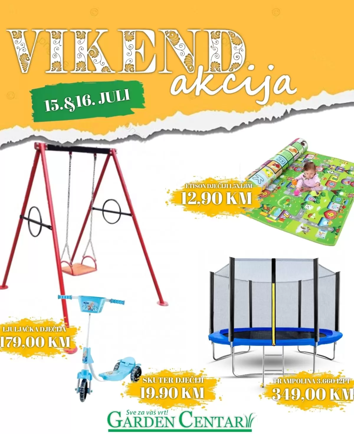Garden Centar vikend akcija 15-16.7.2023.