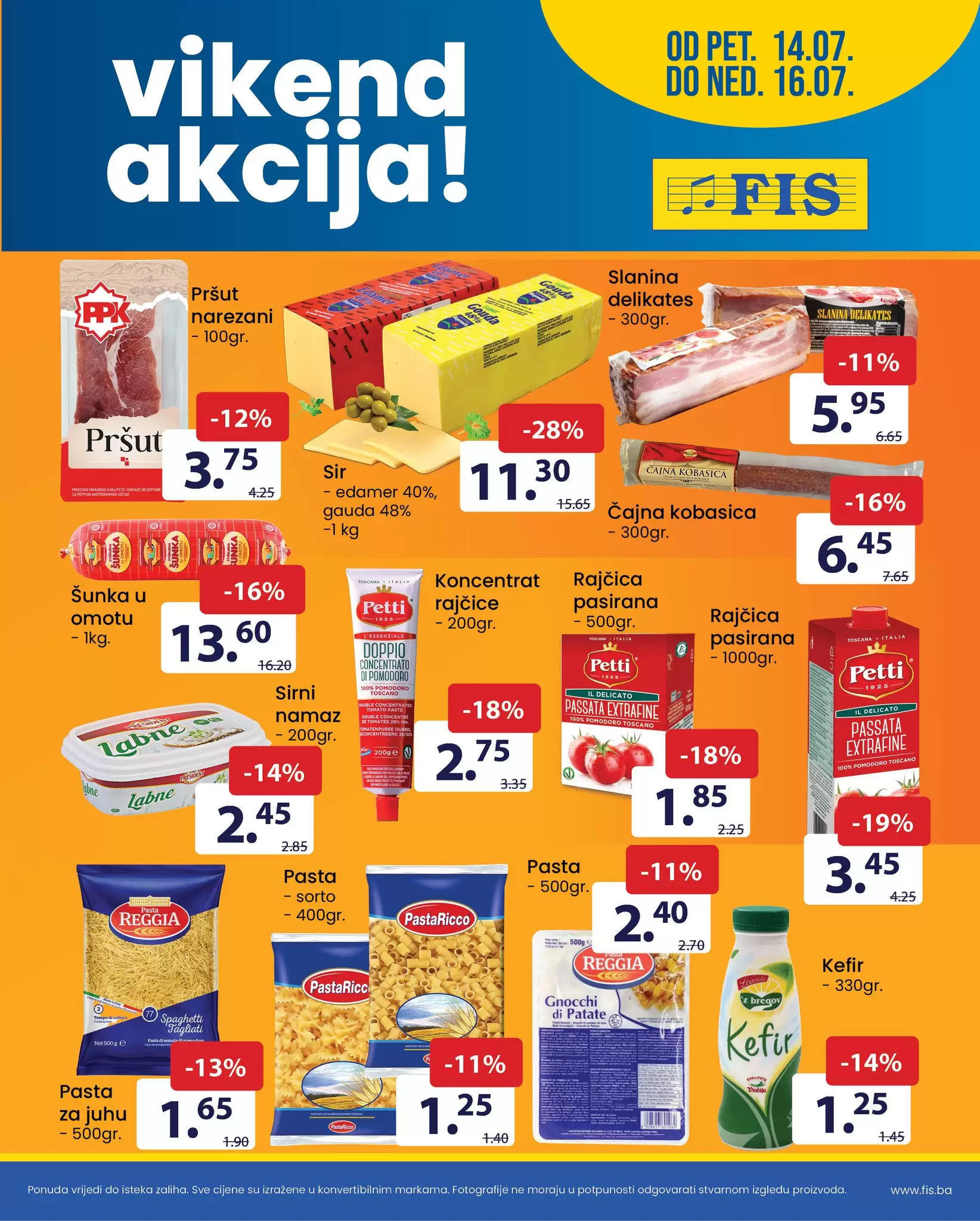 Fis vikend akcija 14-16.7.2023. 