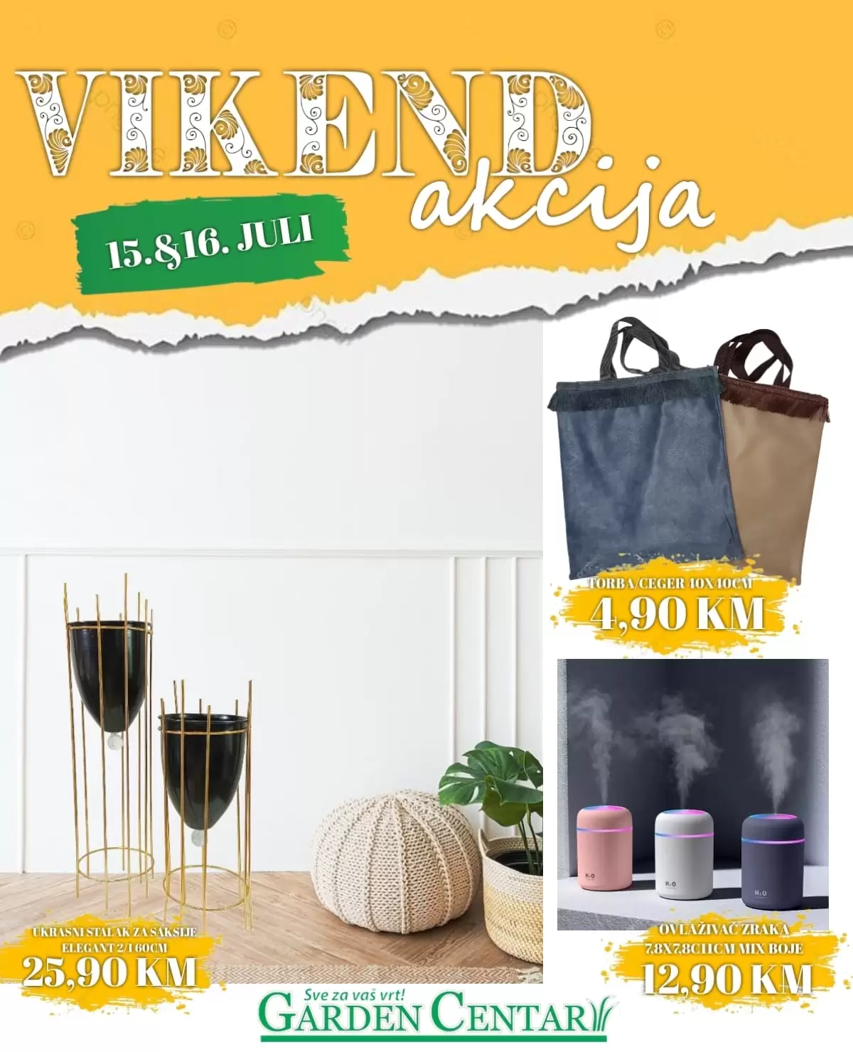 Garden Centar vikend akcija 15-16.7.2023.