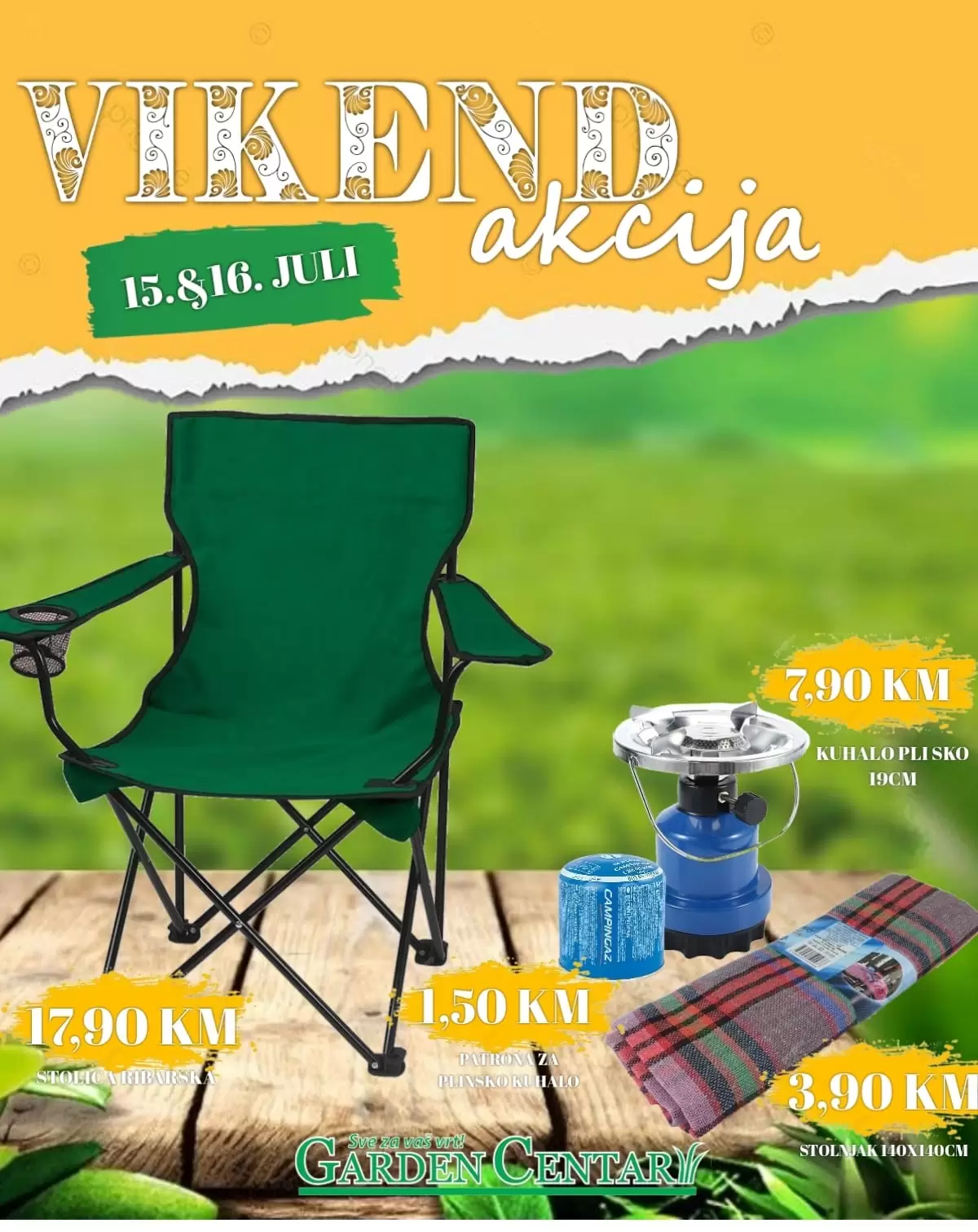 Garden Centar vikend akcija 15-16.7.2023.
