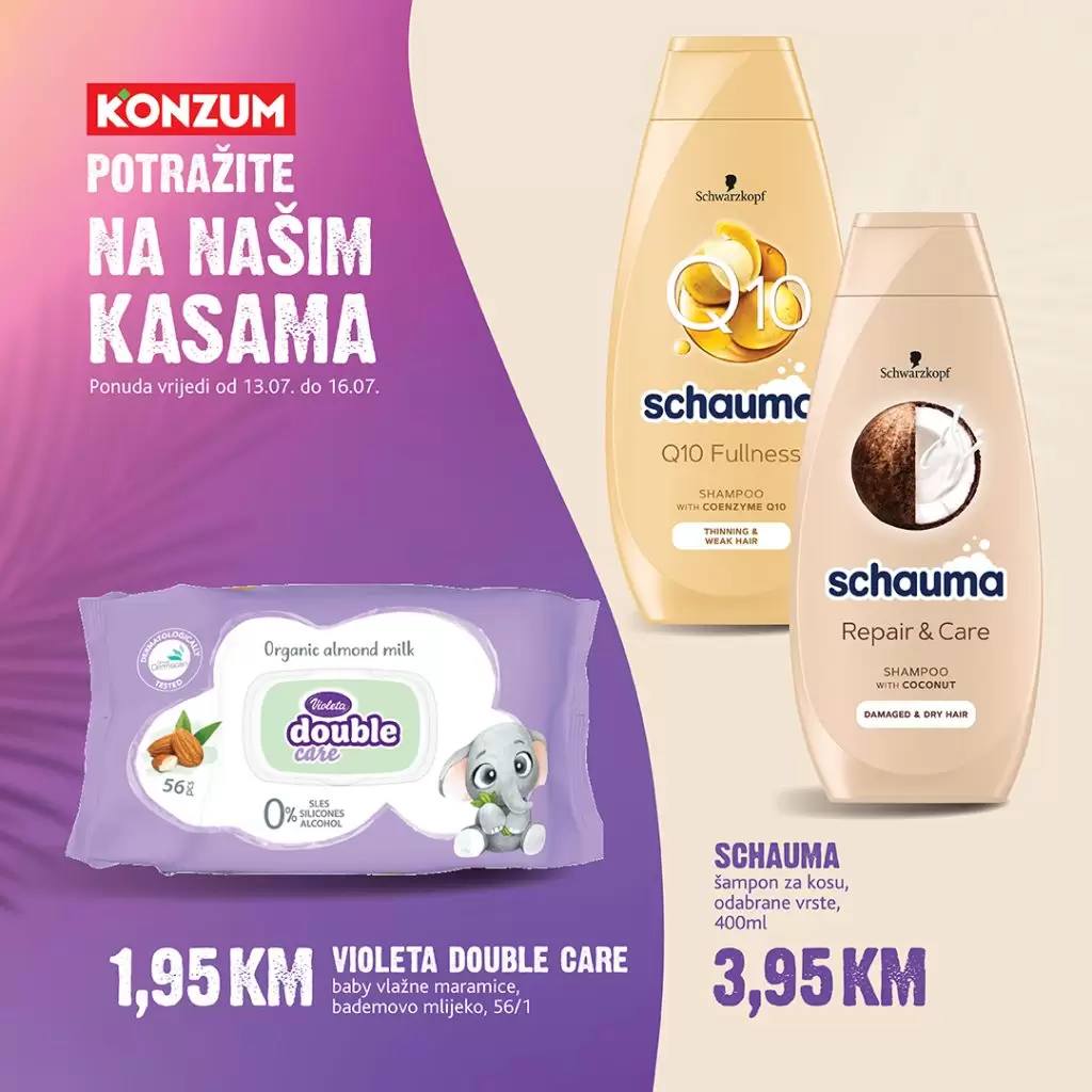 Konzum akcija na kasama 13-16.7.2023.