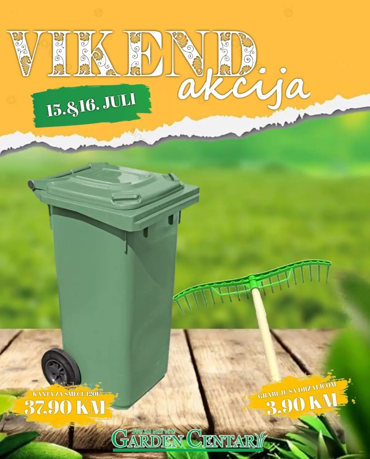 Garden Centar vikend akcija 15-16.7.2023.