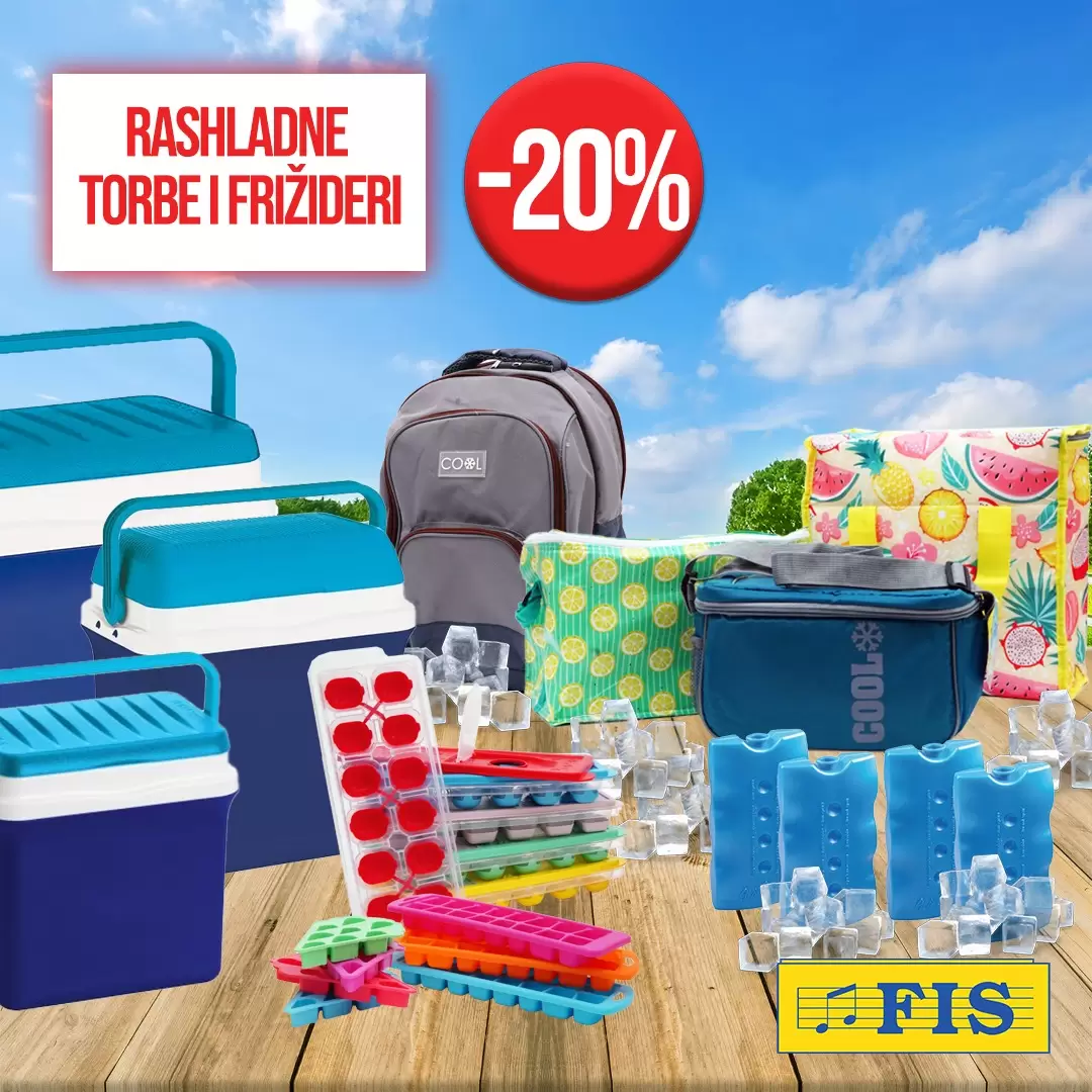 Fis SEZONSKO SNIŽENJE za ljetno osvježenje  - akcija do 15.8.2023.