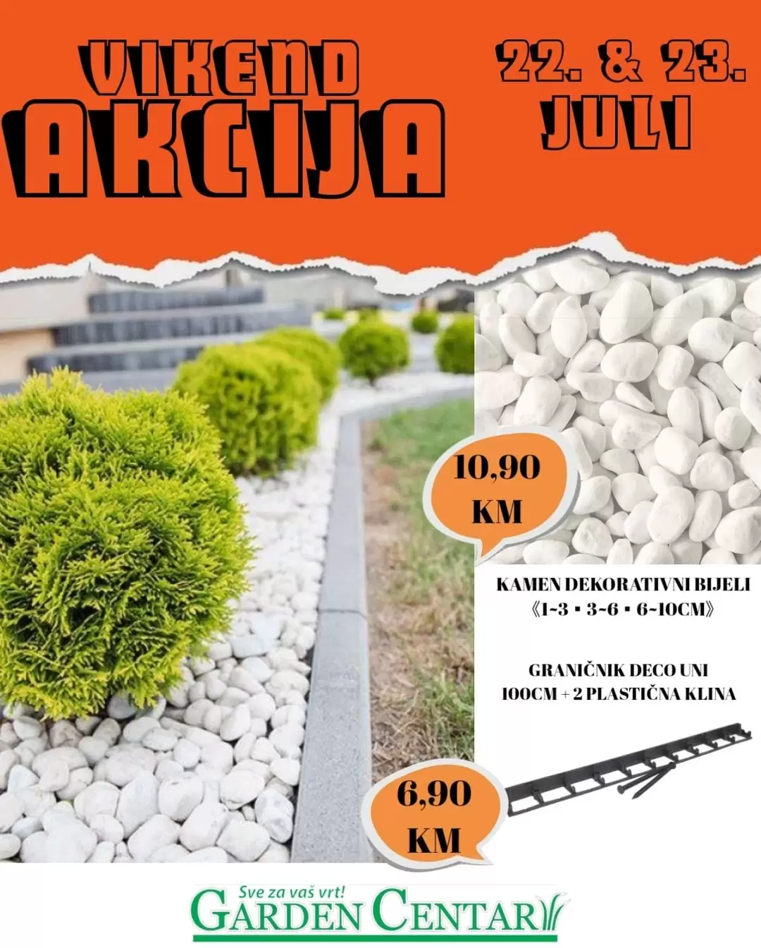 Garden Centar vikend akcija 22-23.7.2023.