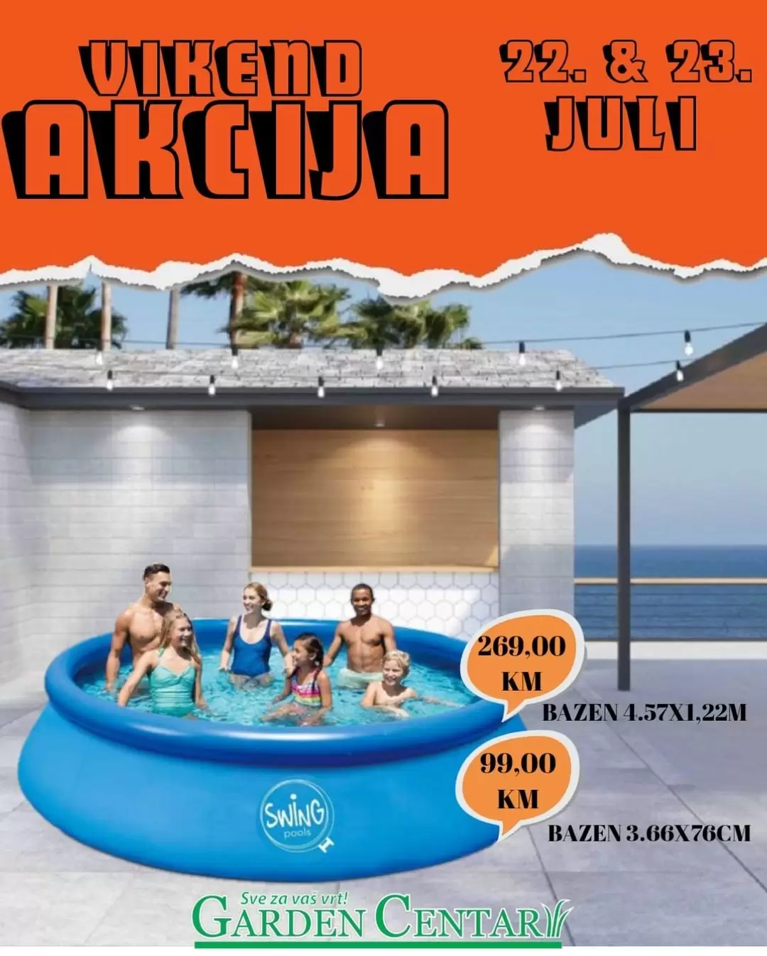 Garden Centar vikend akcija 22-23.7.2023.