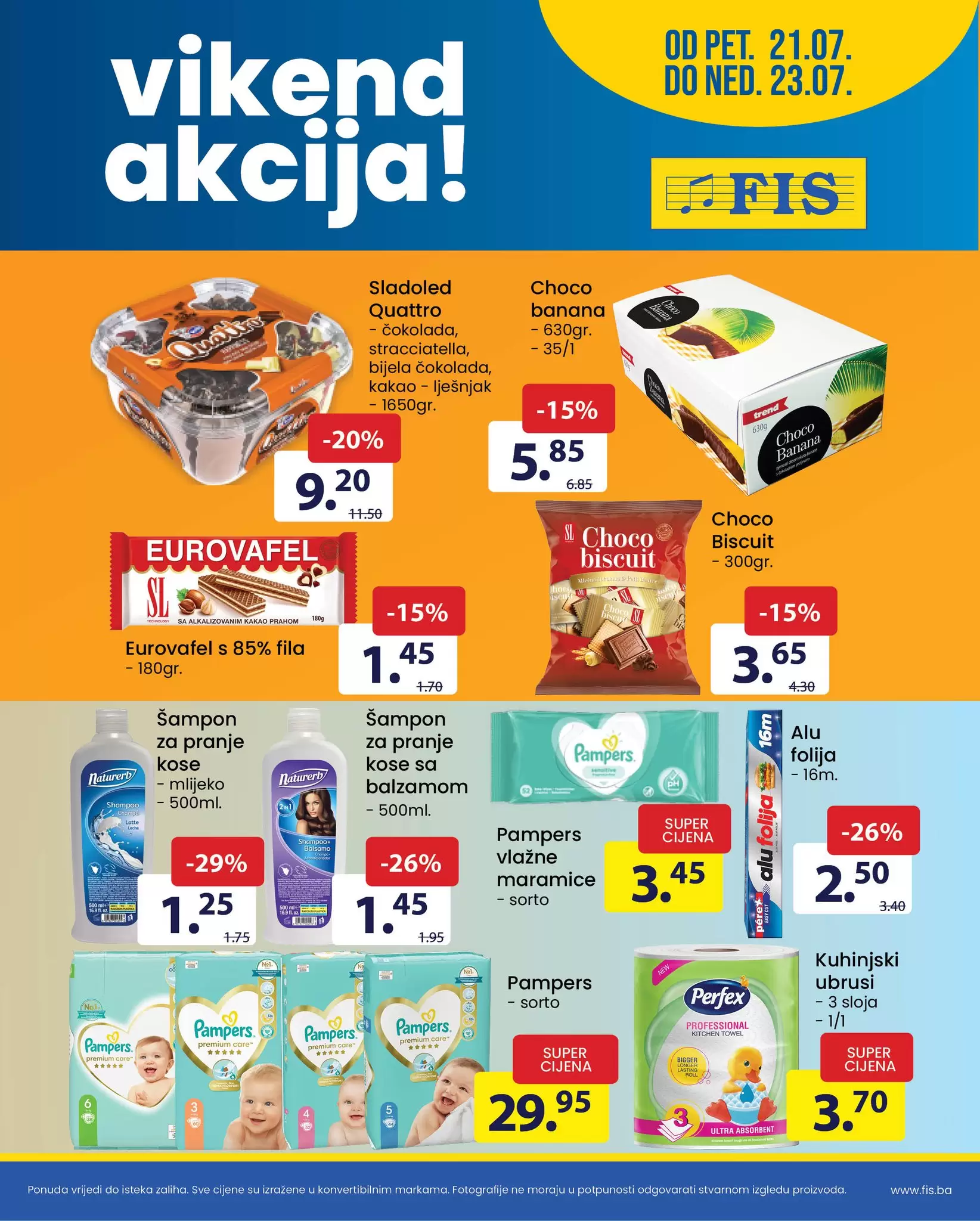 Fis vikend akcija 21-23.7.2023.