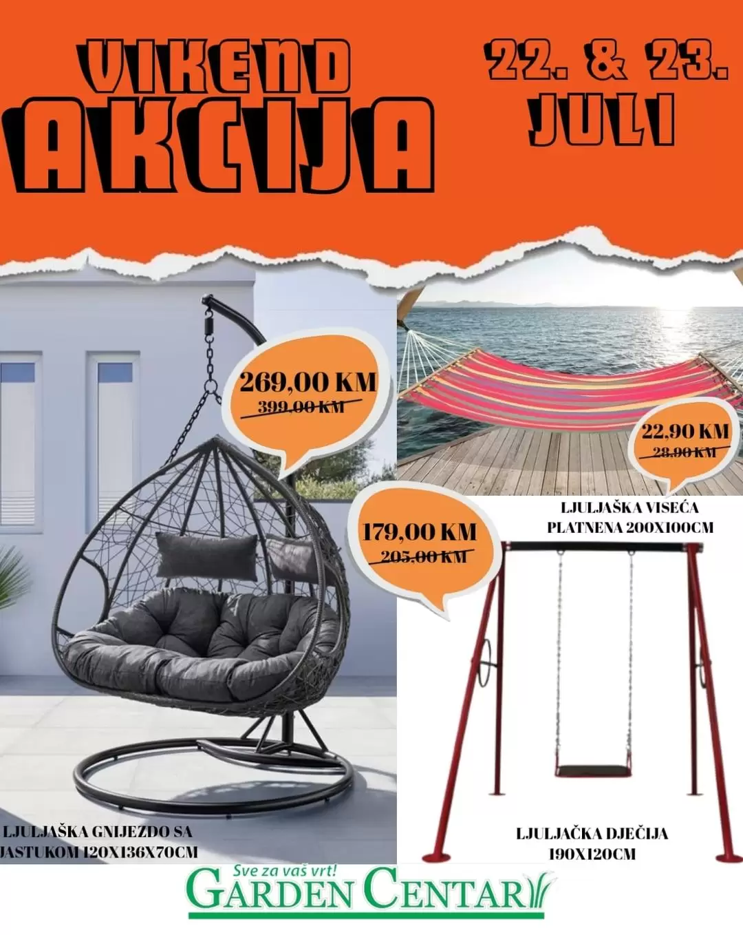 Garden Centar vikend akcija 22-23.7.2023.