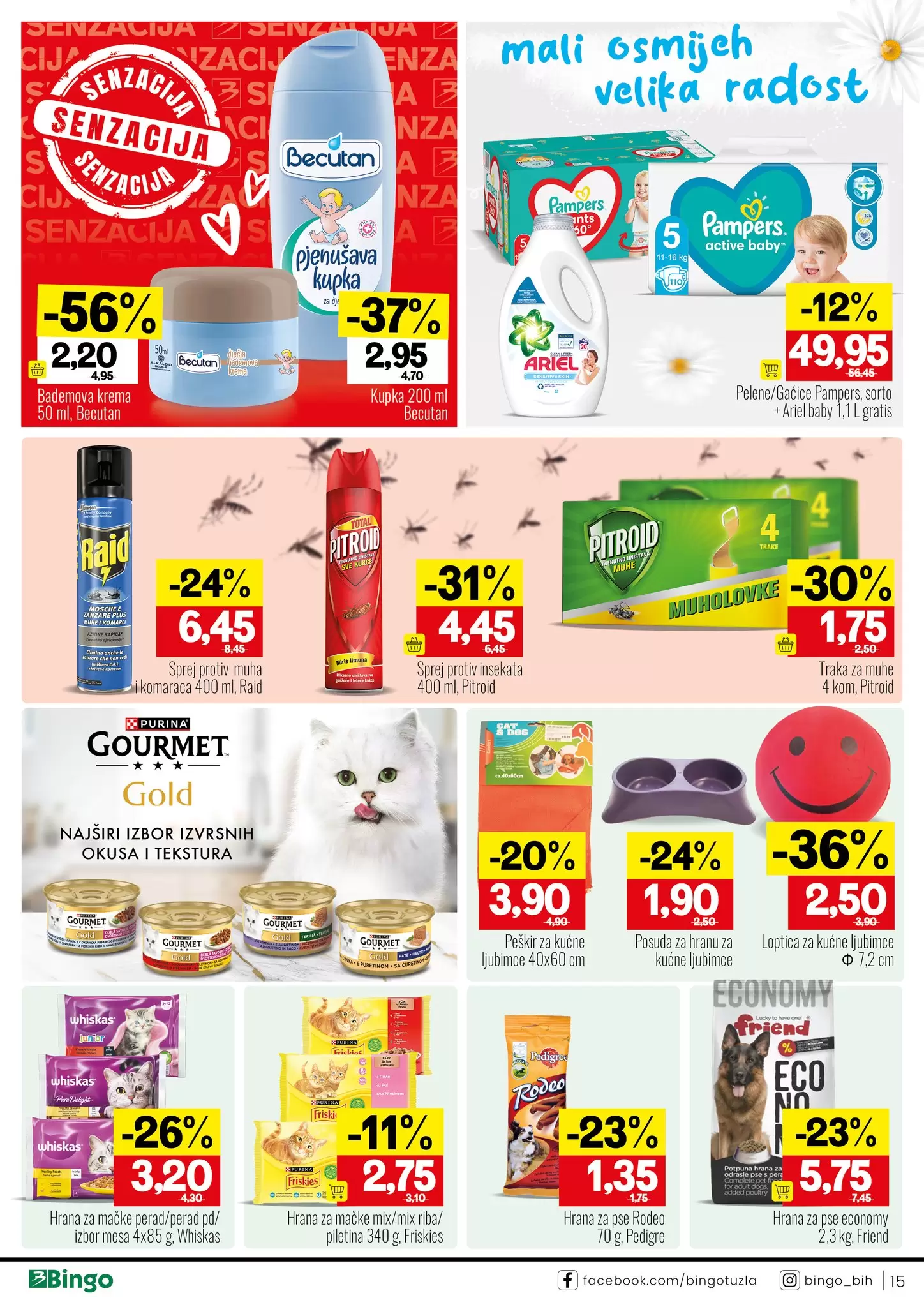 Bingo katalog SENZACIJA 18-30.7.2023.