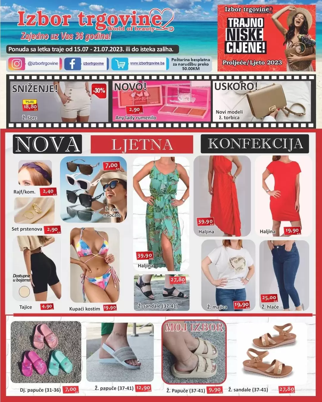Izbor trgovine katalog 15-21.7.2023.