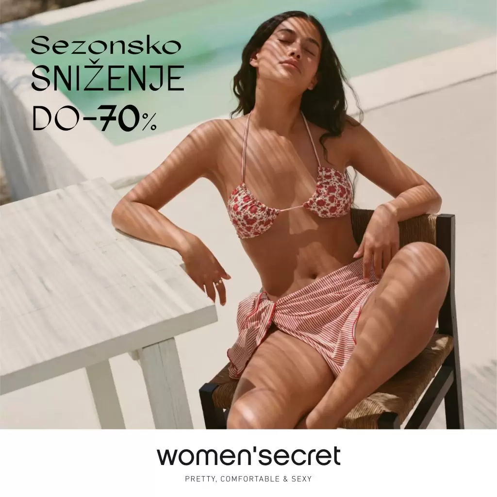women'secret SNIŽENJE do -70%