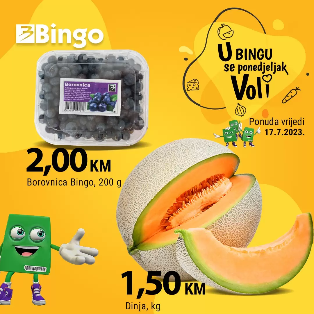 Bingo DNEVNA AKCIJA 17.7.2023.