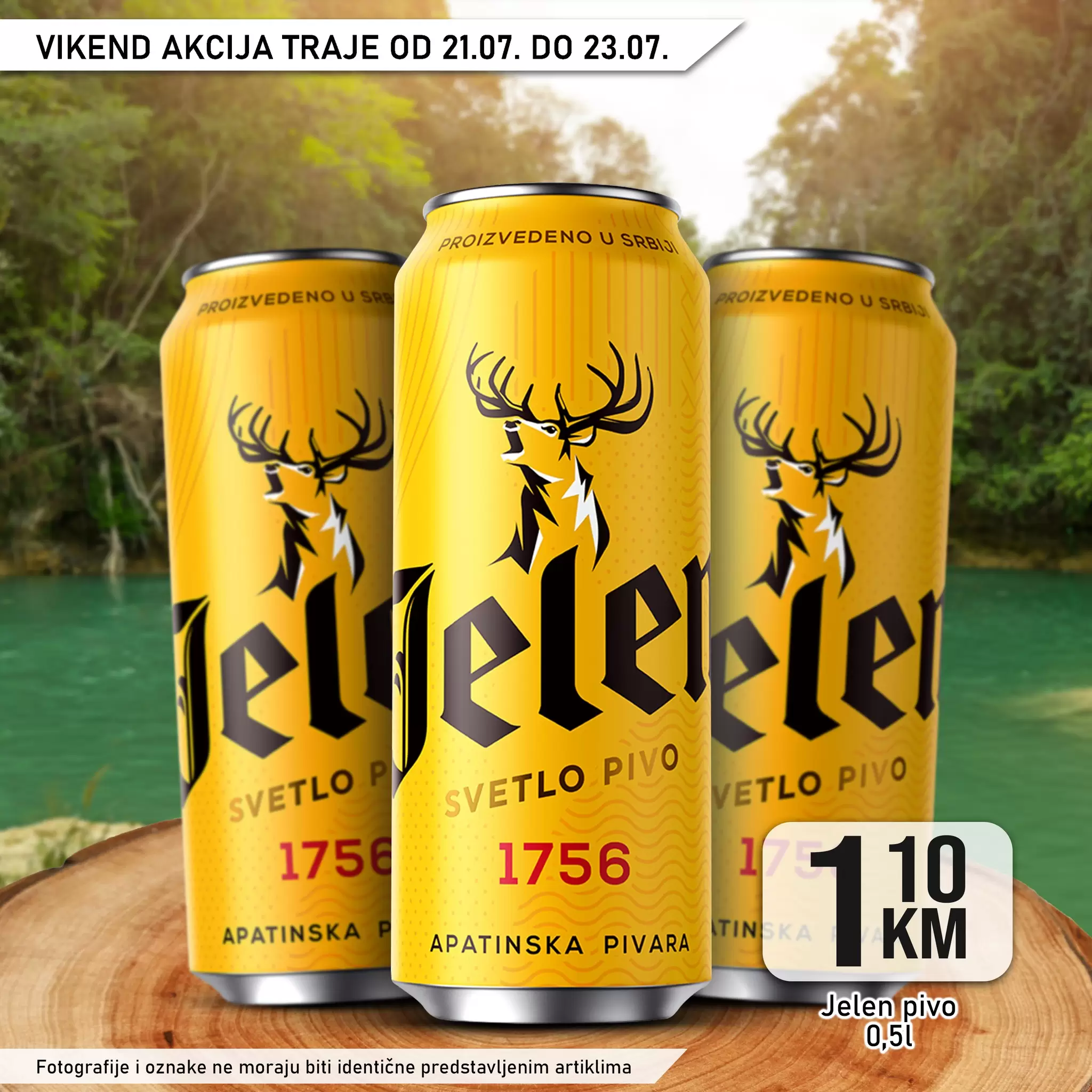 Kort vikend akcija 21-23.7.2023. 