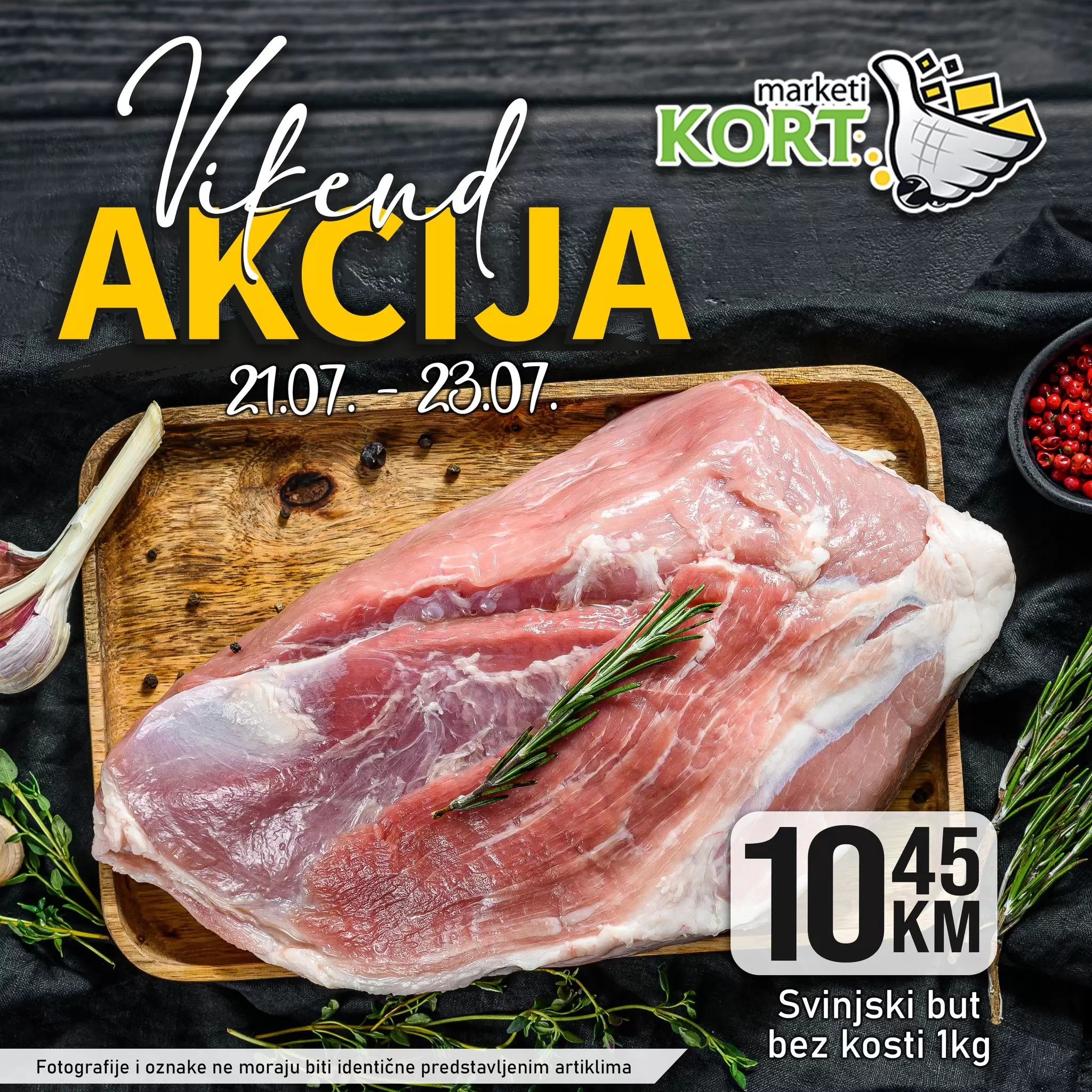 Kort vikend akcija 21-23.7.2023. 