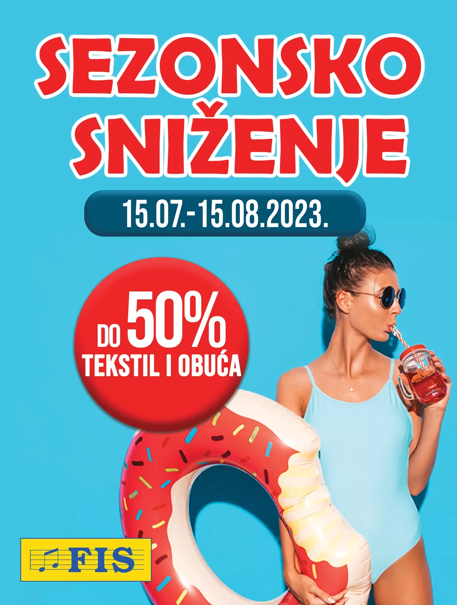 Fis SEZONSKO SNIŽENJE do 50% - akcija do 15.8.2023. 