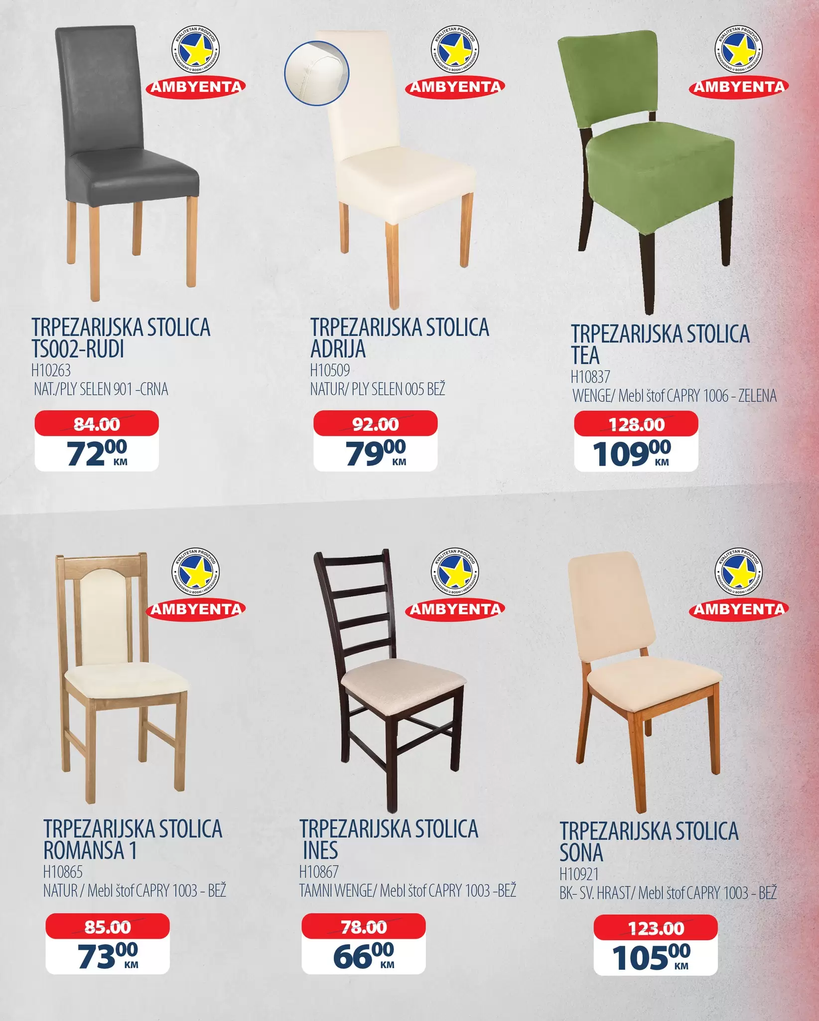 Fis i Ambyenta namještaj SNIŽENJE