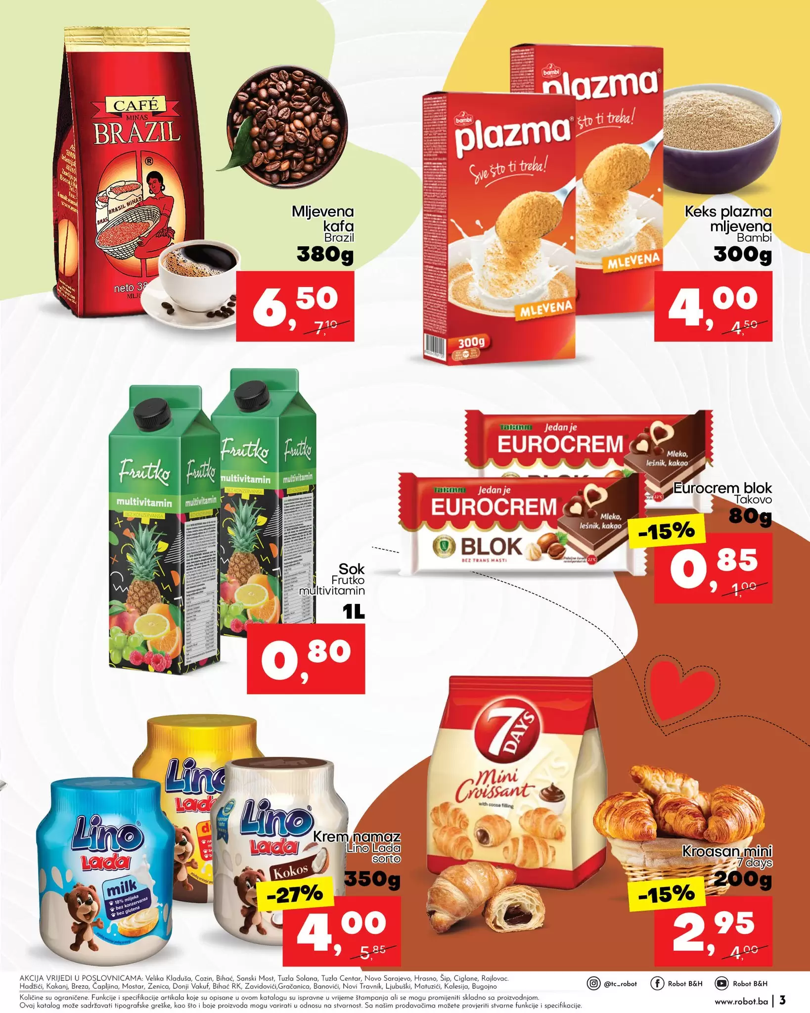 Robot AKCIJA za početak sedmice 24-26.7.2023.