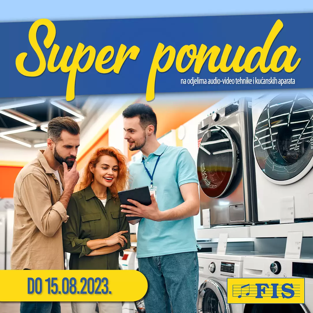 Fis TEHNIKA super ponuda do 15.8.2023.