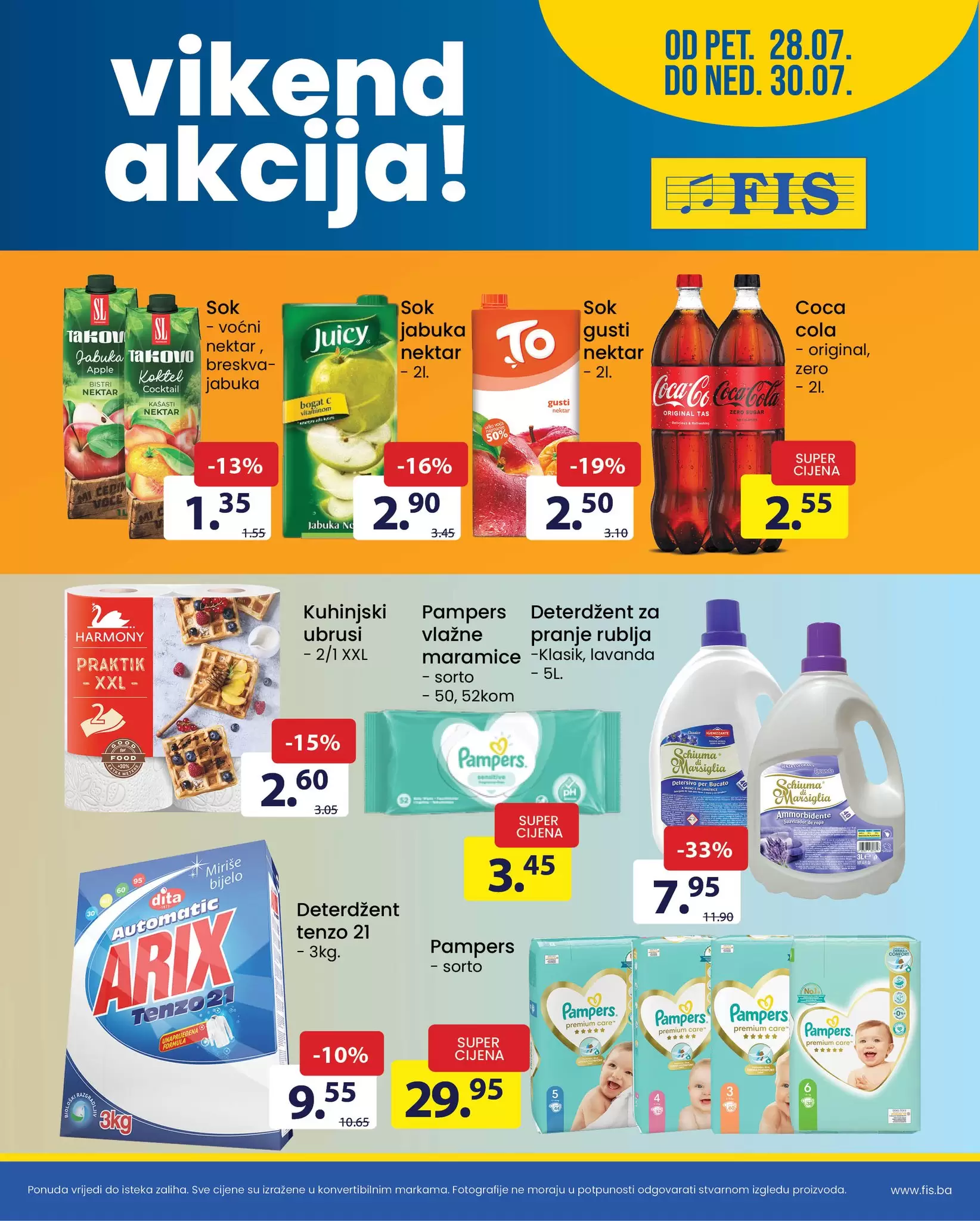 Fis vikend akcija 28-30.7.2023.