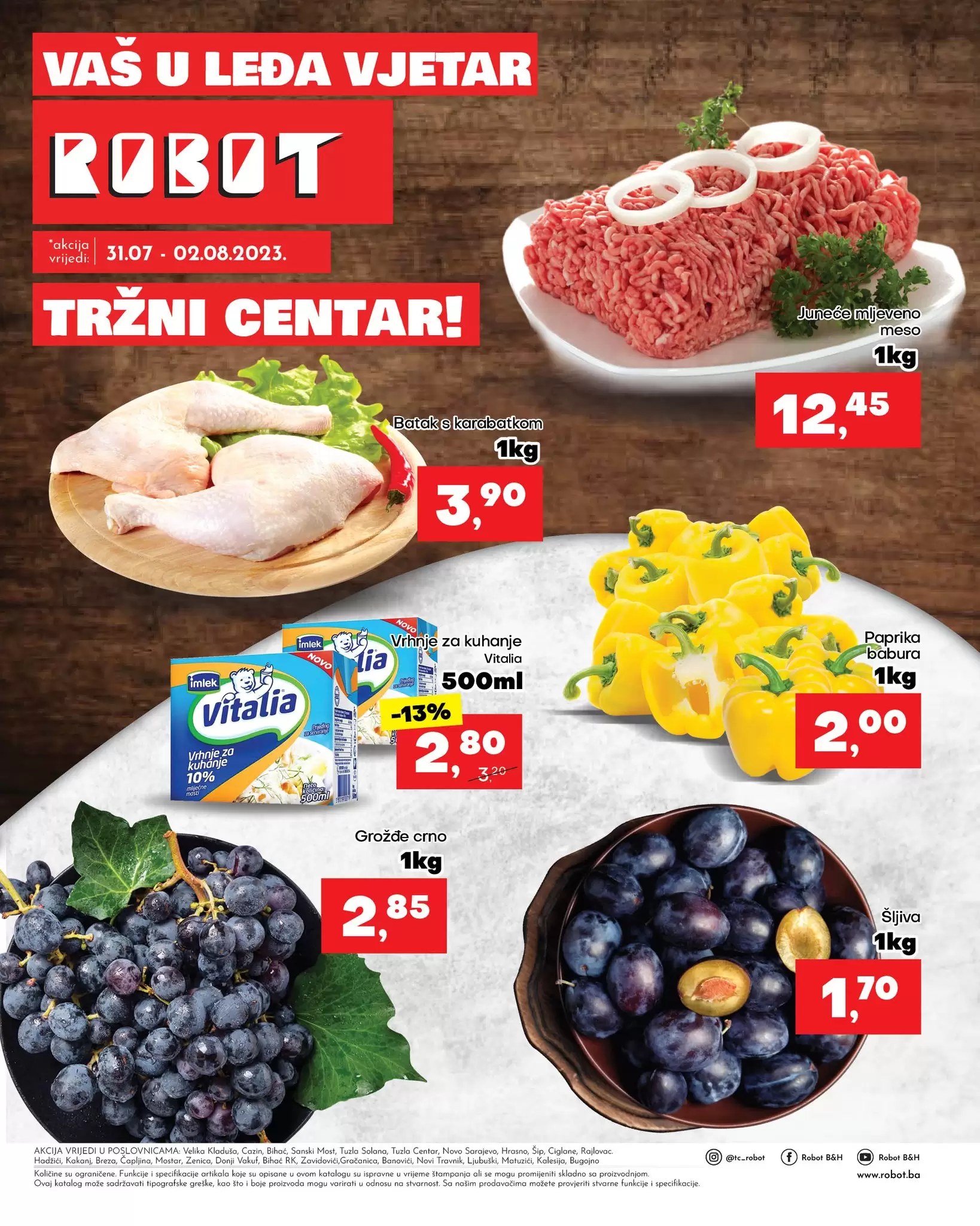 Robot akcija 31.7-2.8.2023.