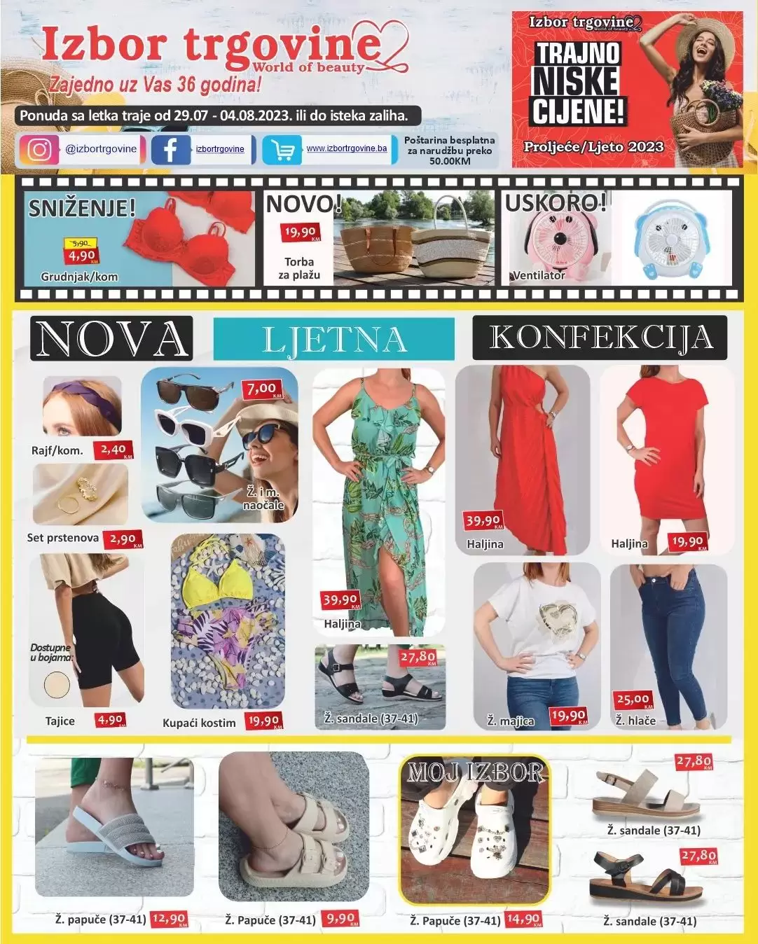 Izbor trgovine katalog 29.7-4.8.2023.