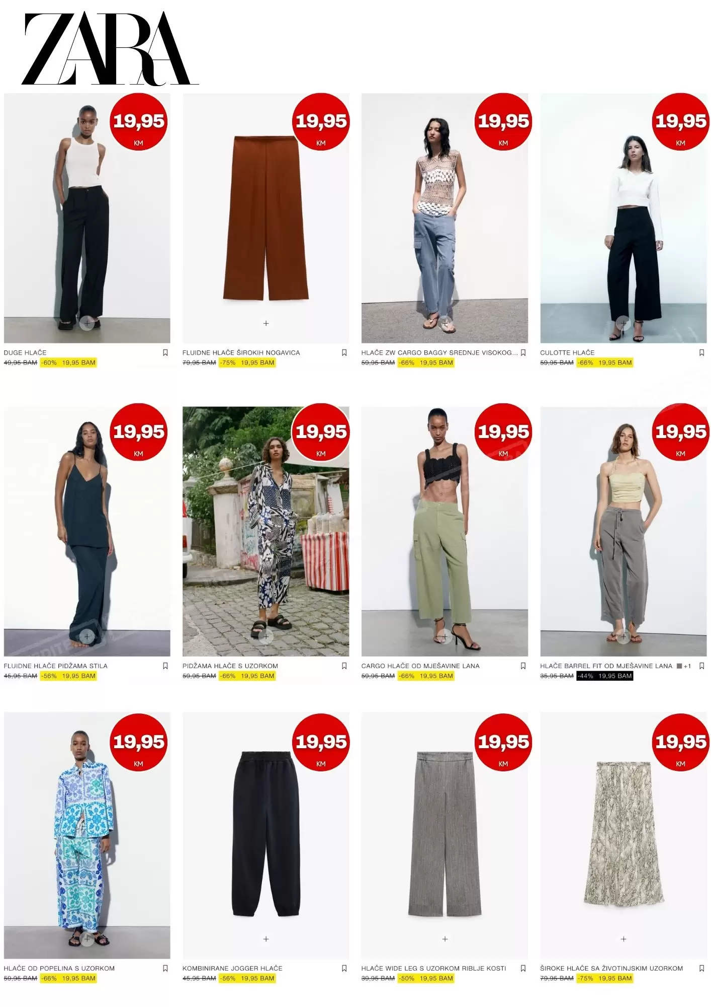 Zara BiH SNIŽENJE do 80%