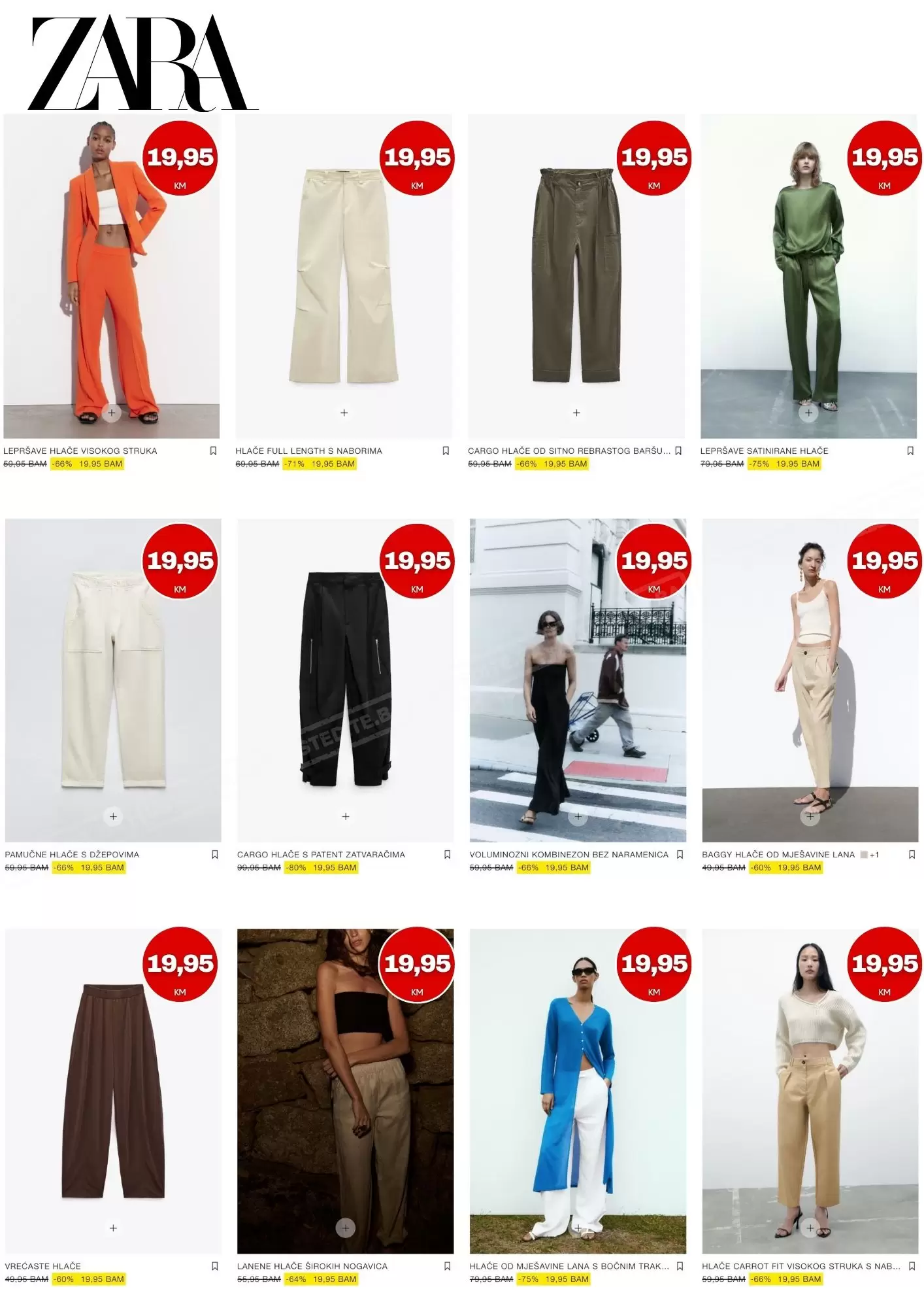 Zara BiH SNIŽENJE do 80%