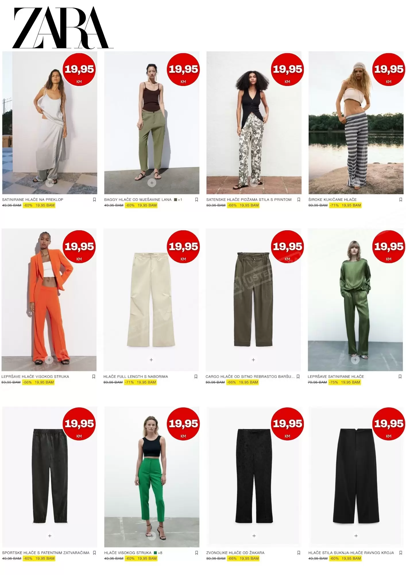Zara BiH SNIŽENJE do 80%