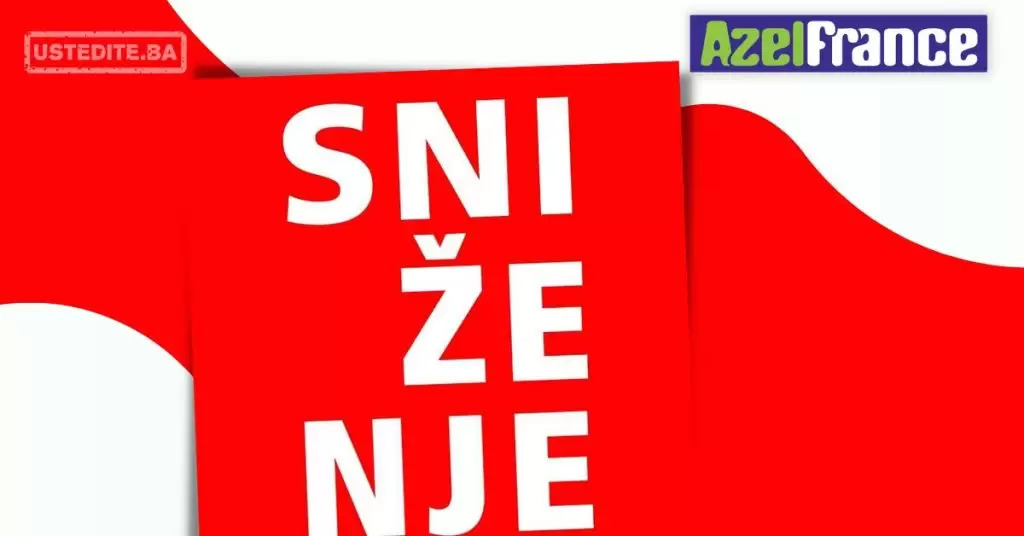 Počinjemo sa SNIŽENJEM🎉🎉 U svim Azel France prodavnicama sniženje do 40%